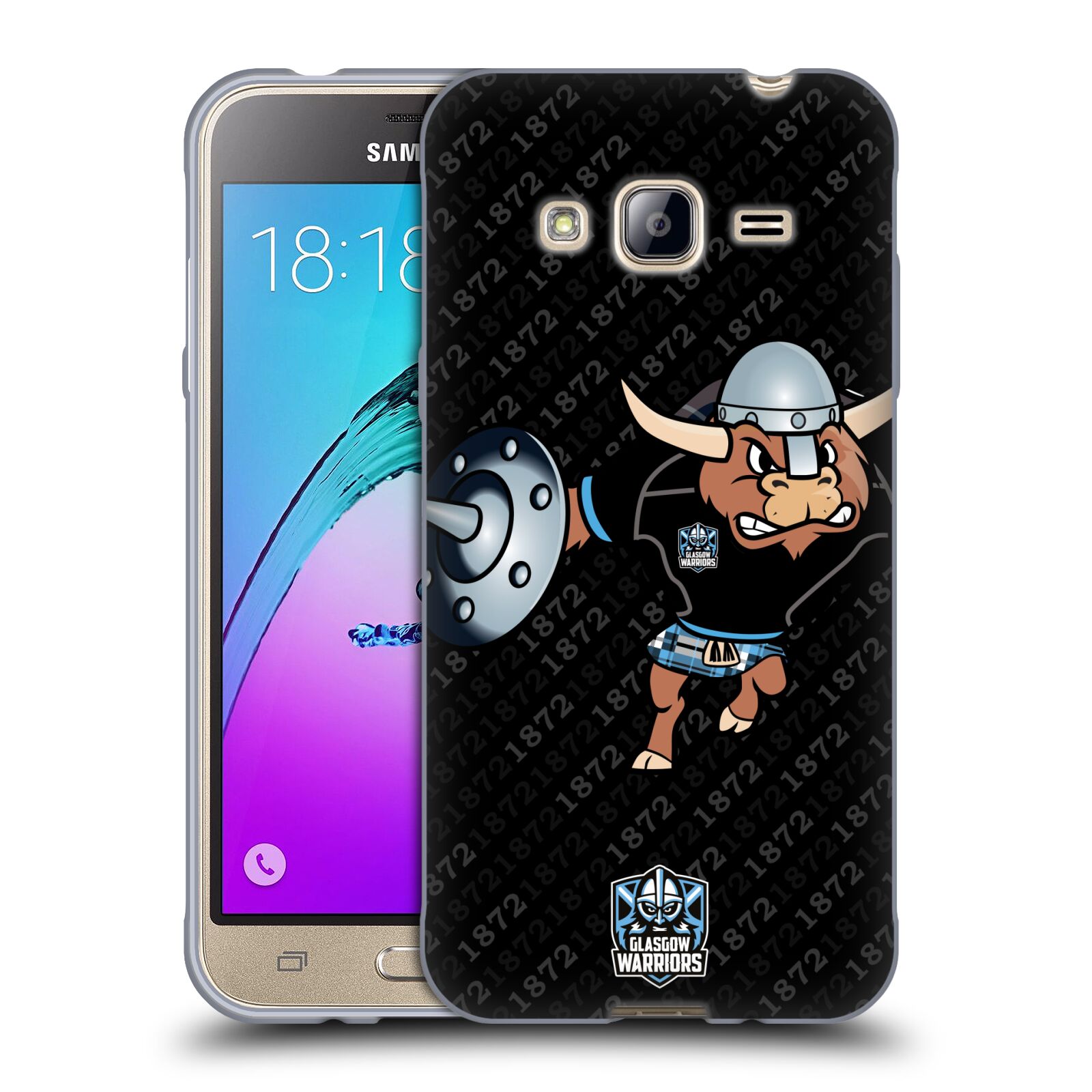 FUNDA OFICIAL GLASGOW WARRIORS GRAPHICS GEL SUAVE PARA TELÉFONOS SAMSUNG 3 - Imagen 8 de 17