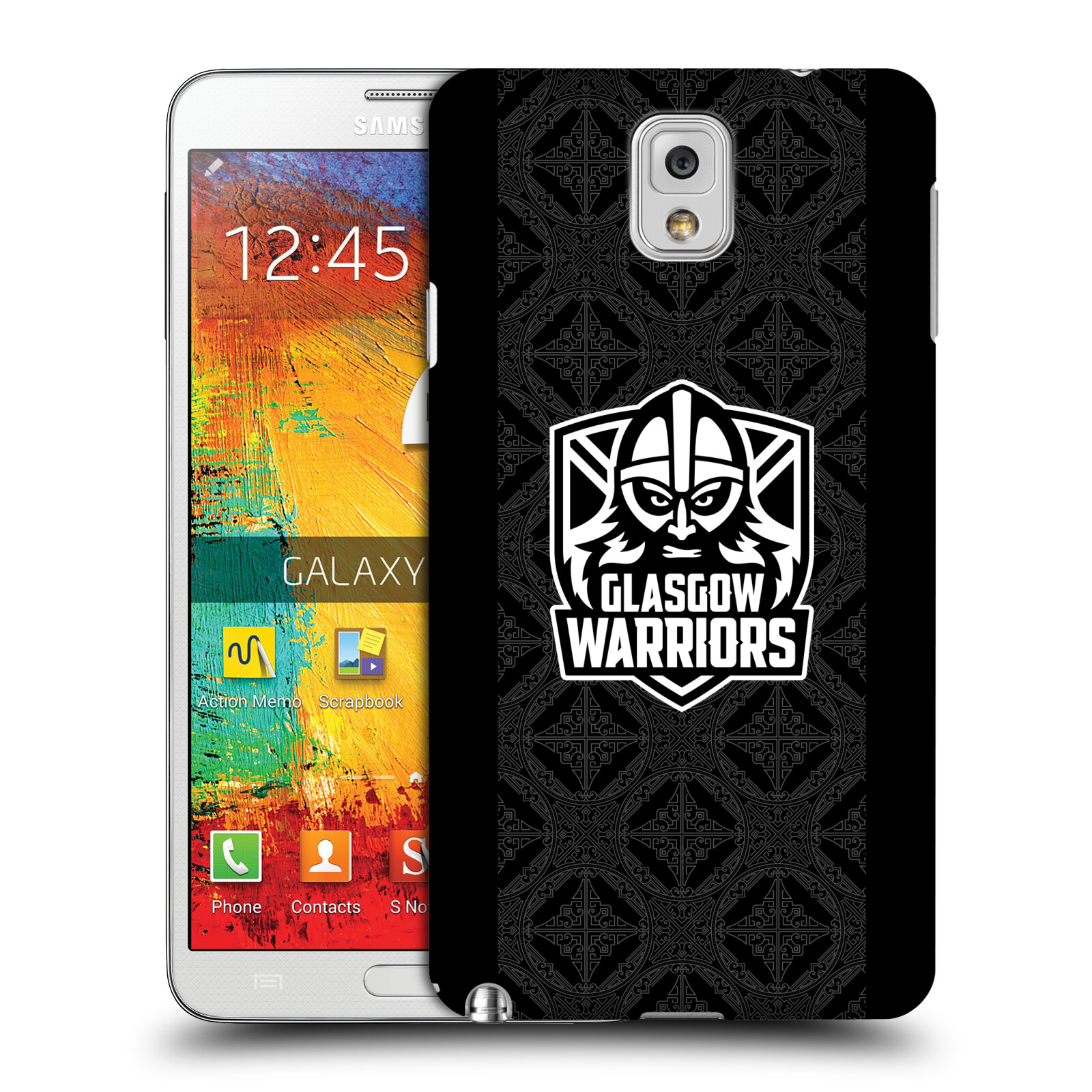 KIT ESCUDO OFICIAL GLASGOW WARRIORS 2025/26 FUNDA TRASERA PARA TELÉFONOS SAMSUNG 2 - Imagen 10 de 11