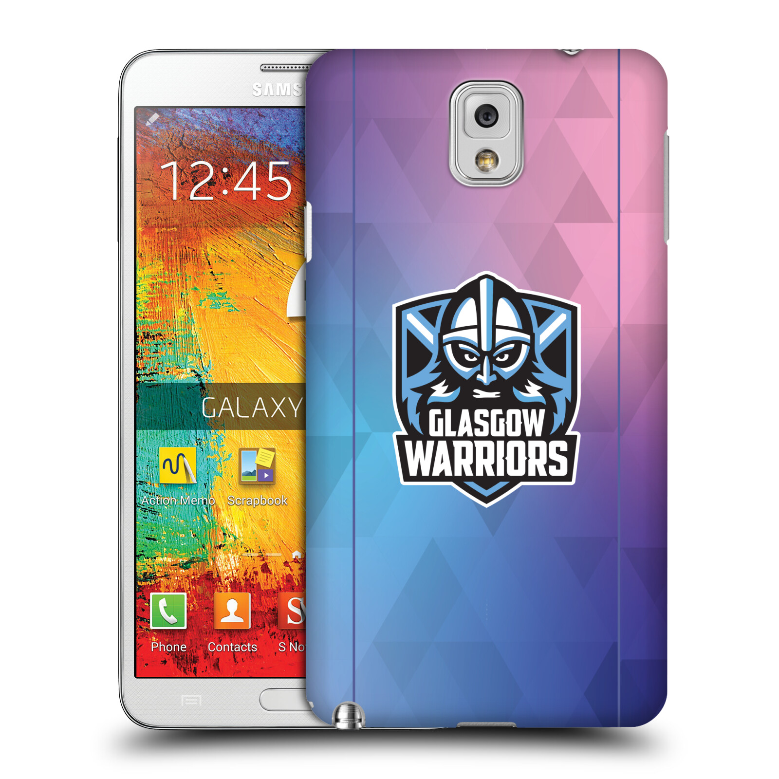 KIT ESCUDO OFICIAL GLASGOW WARRIORS 2025/26 FUNDA TRASERA PARA TELÉFONOS SAMSUNG 2 - Imagen 11 de 11