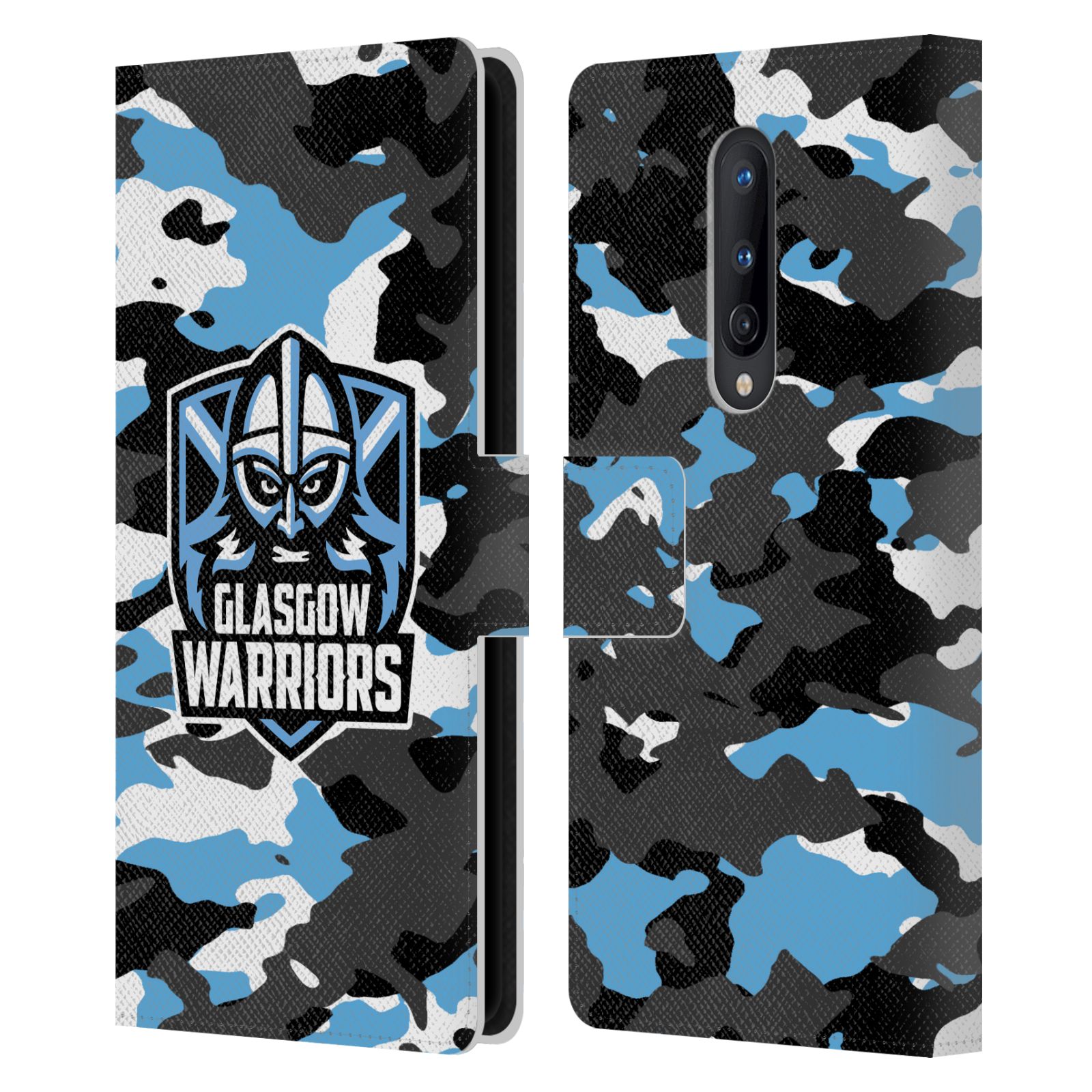 OFFICIAL GLASGOW WARRIORS LOGO 2 LEATHER BOOK CASE FOR ONEPLUS PHONES - Picture 8 of 15