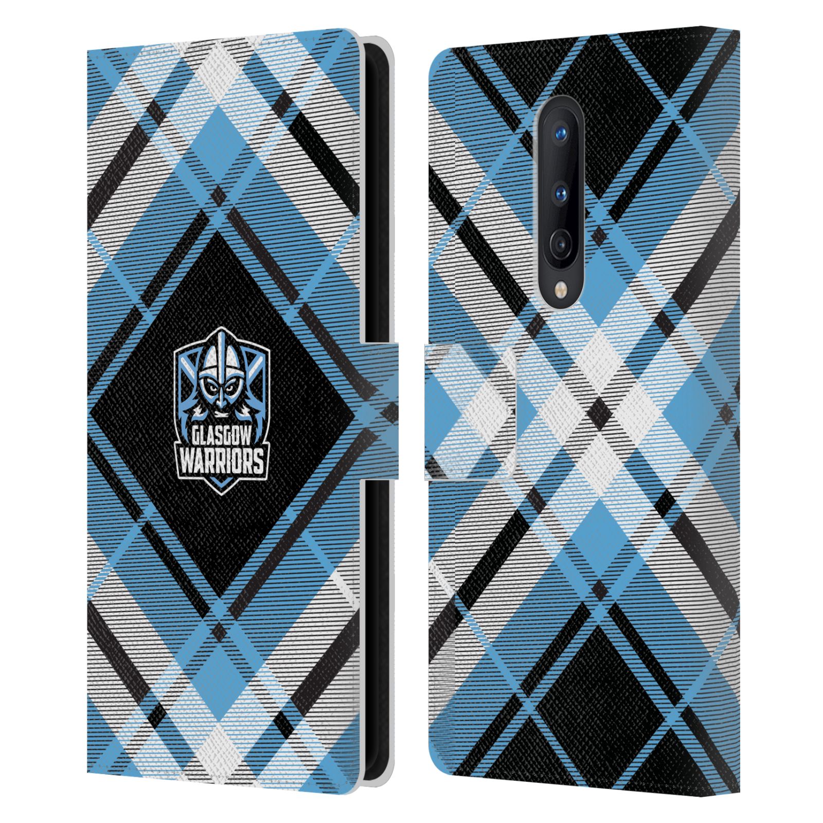 OFFICIAL GLASGOW WARRIORS LOGO 2 LEATHER BOOK CASE FOR ONEPLUS PHONES - Picture 10 of 15