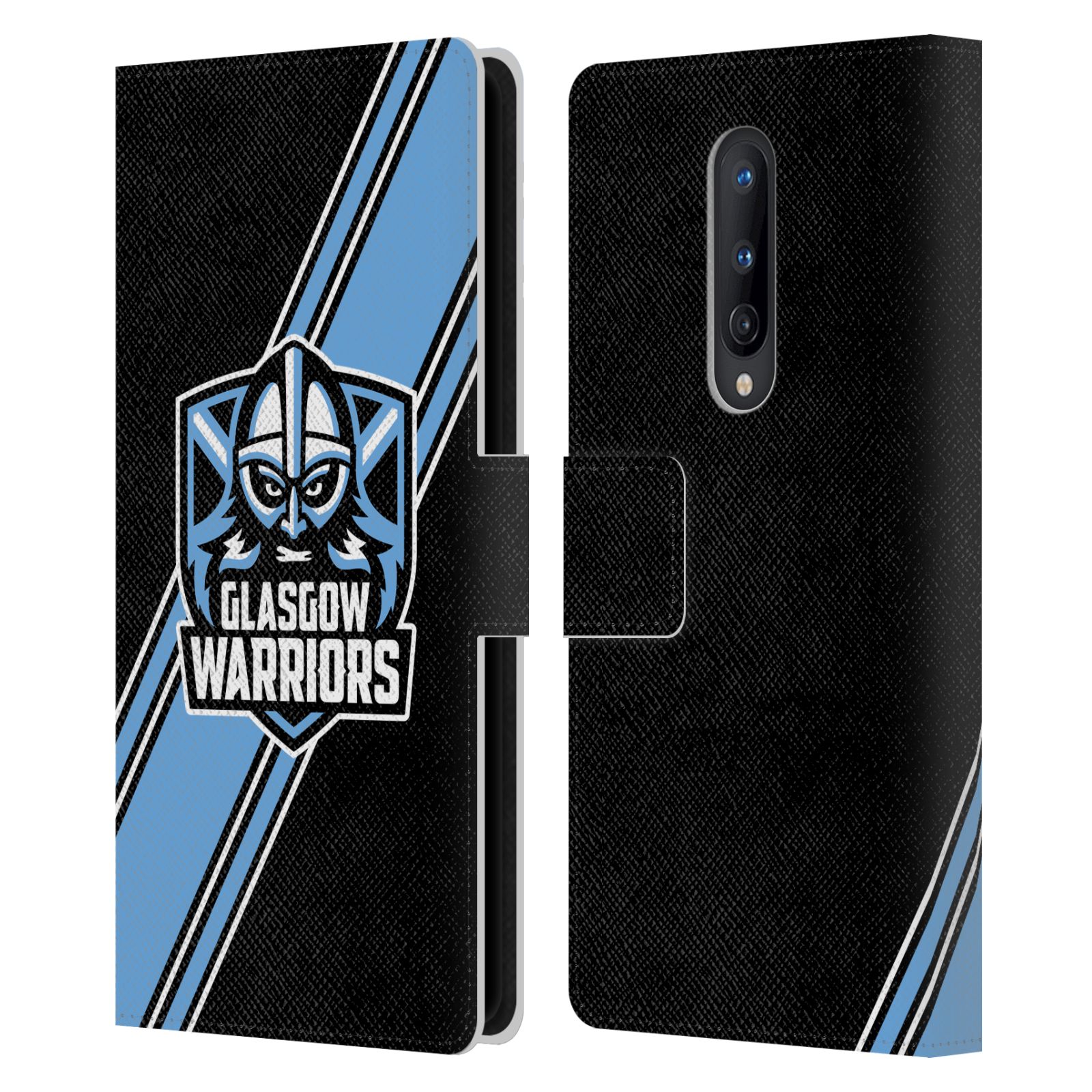 OFFICIAL GLASGOW WARRIORS LOGO 2 LEATHER BOOK CASE FOR ONEPLUS PHONES - Picture 9 of 15