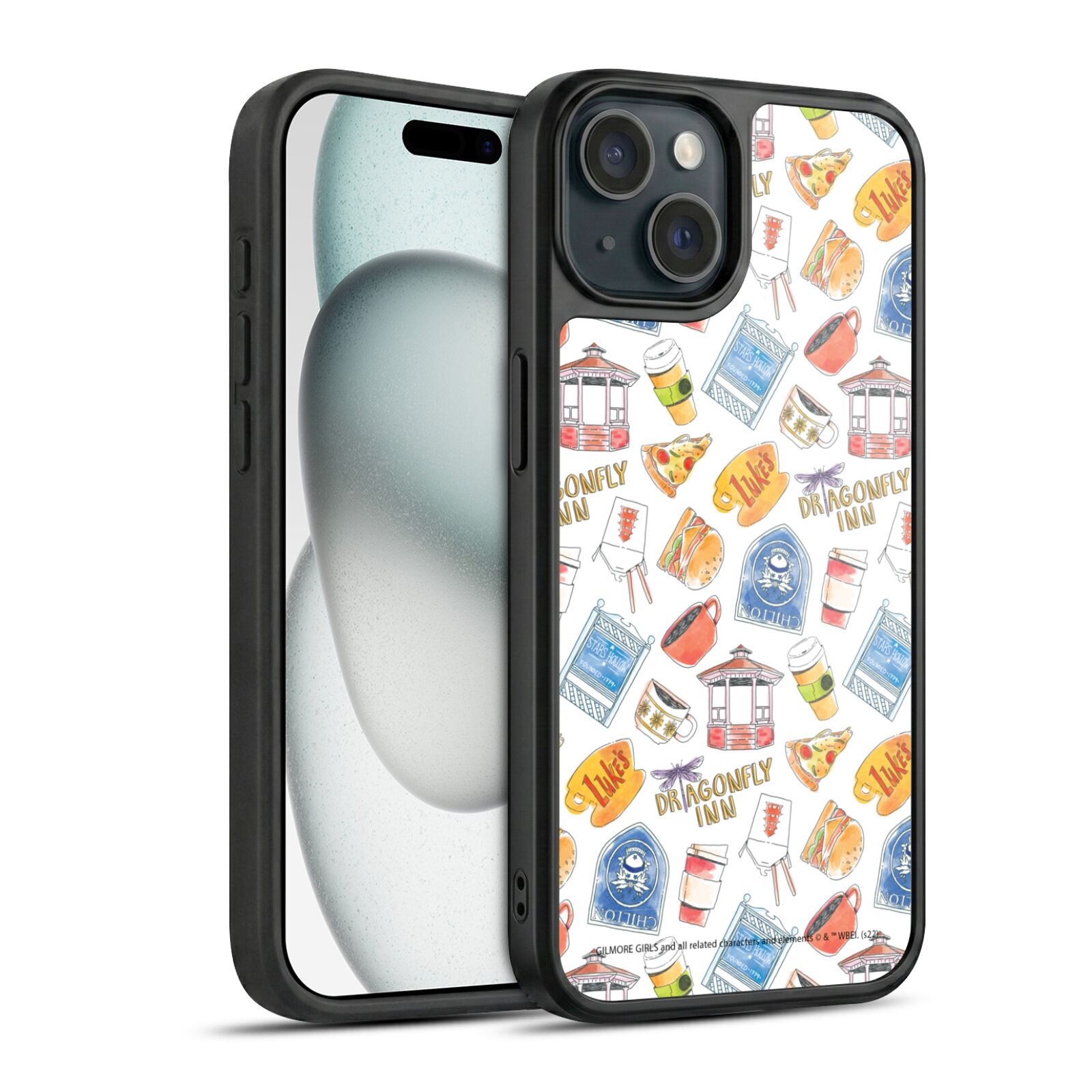 Stars Hollow Icons Hard MagSafe Case for iPhone 15