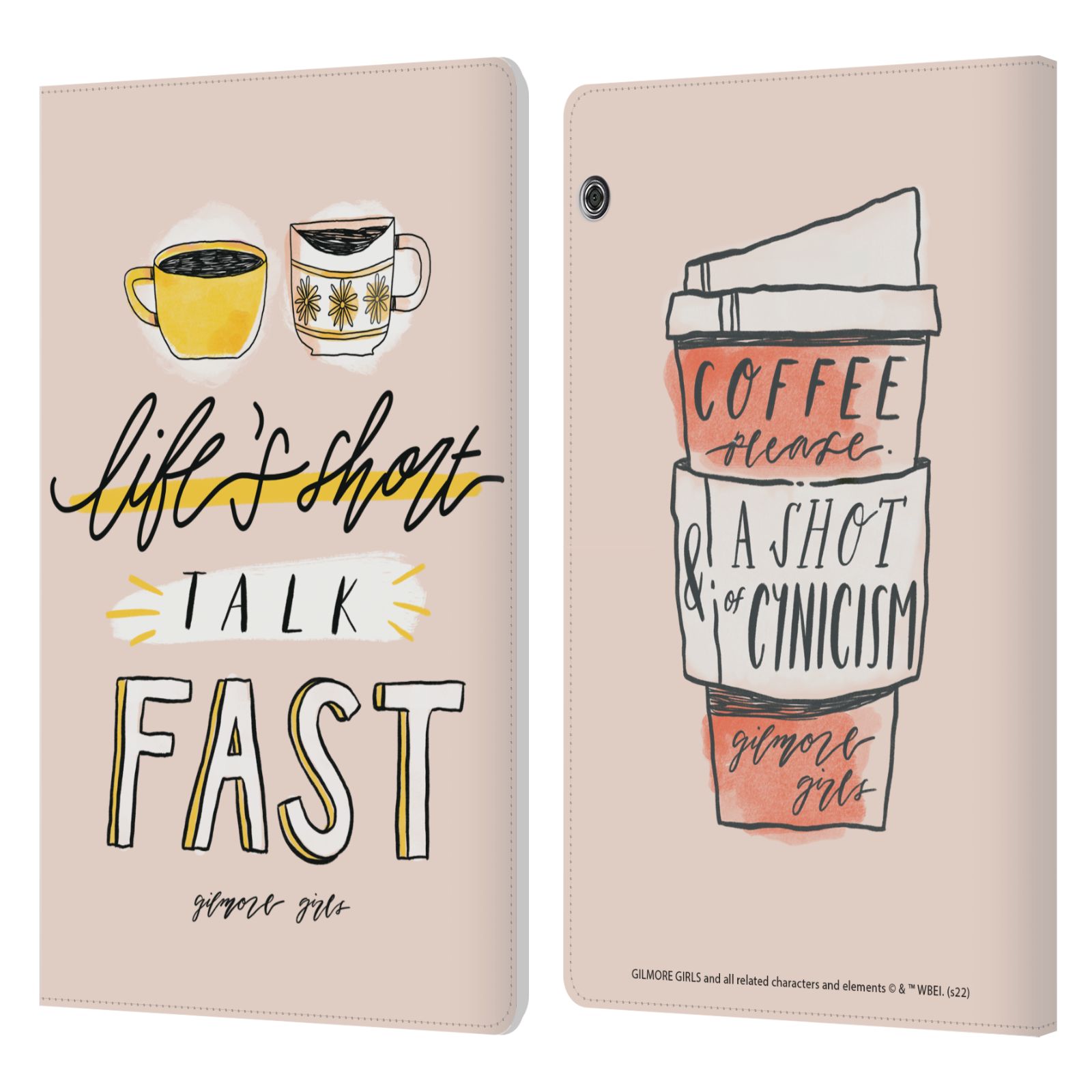 OFFICIAL GILMORE GIRLS GRAPHICS LEATHER BOOK CASE FOR HUAWEI XIAOMI TABLET - Picture 7 of 7