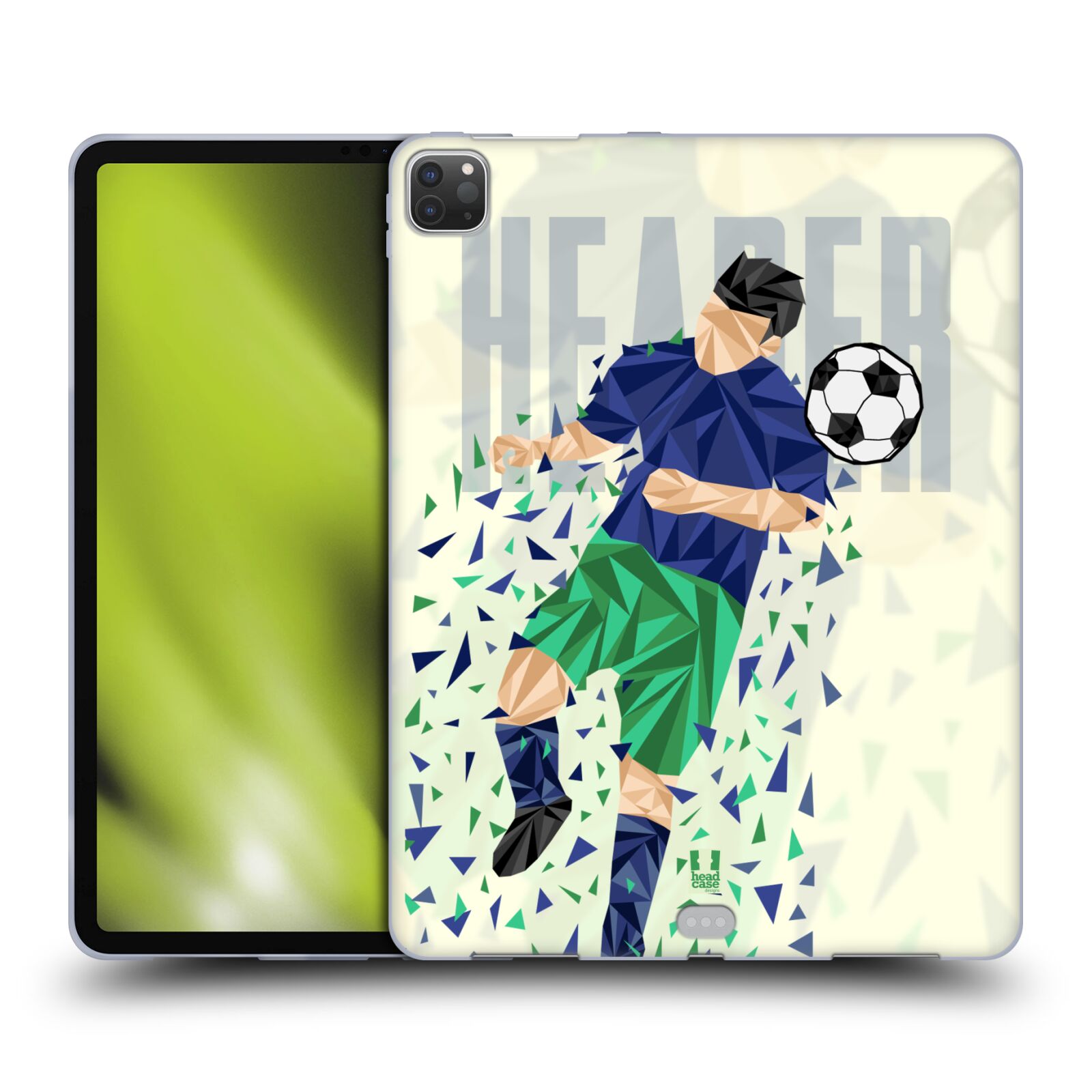 HEAD CASE DESIGNS GEOMETRIC FOOTBALL MOVES GEL CASE FOR APPLE SAMSUNG KINDLE - Picture 11 of 12