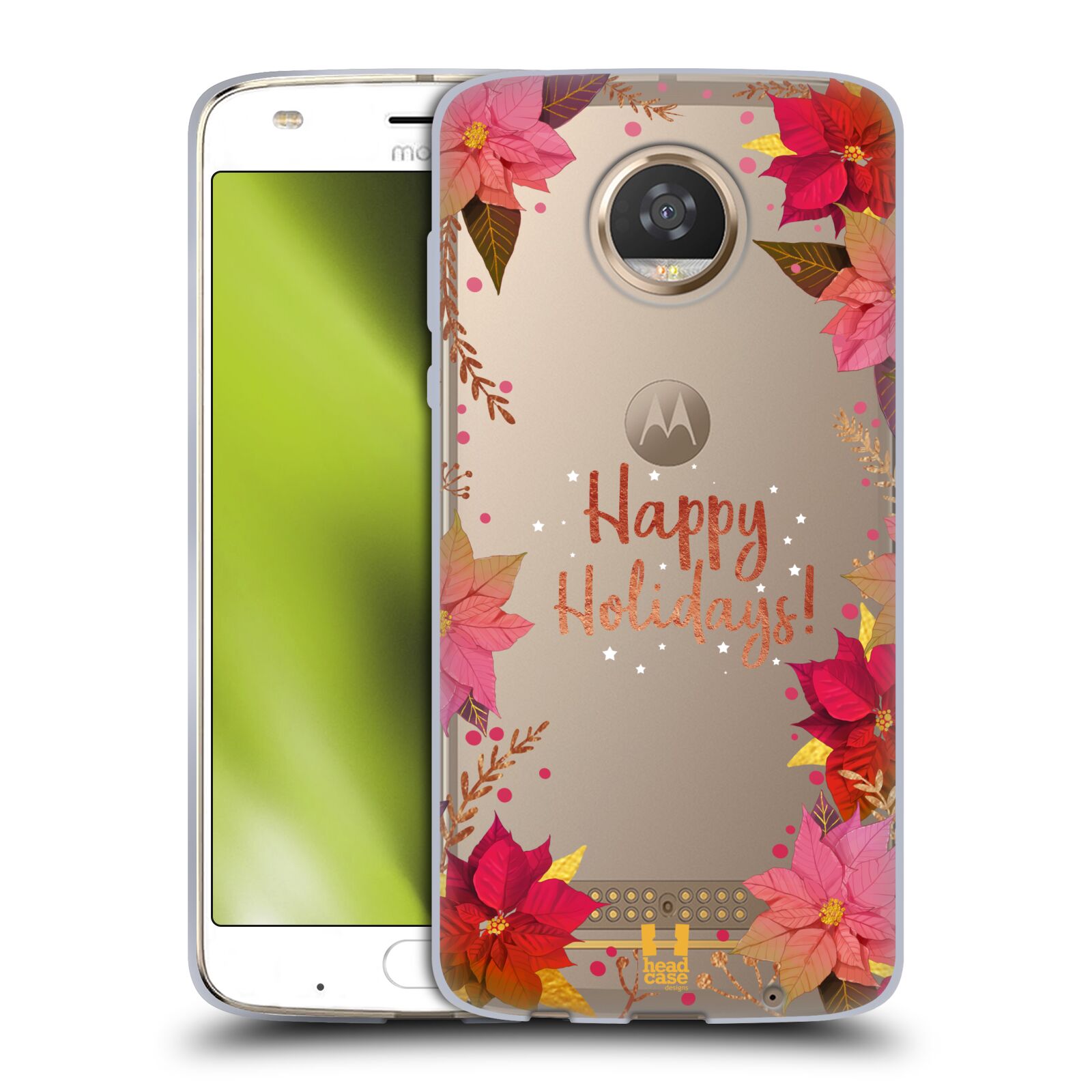 HEAD CASE GOLD CHRISTMAS SOFT GEL CASE FOR MOTOROLA PHONES - 第 8/10 張圖片