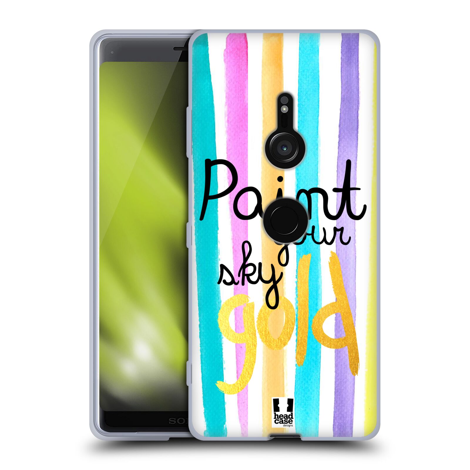 HEAD CASE DESIGNS GOLDEN EXPRESSIONS SOFT GEL CASE FOR SONY PHONES 1 - Picture 12 of 13