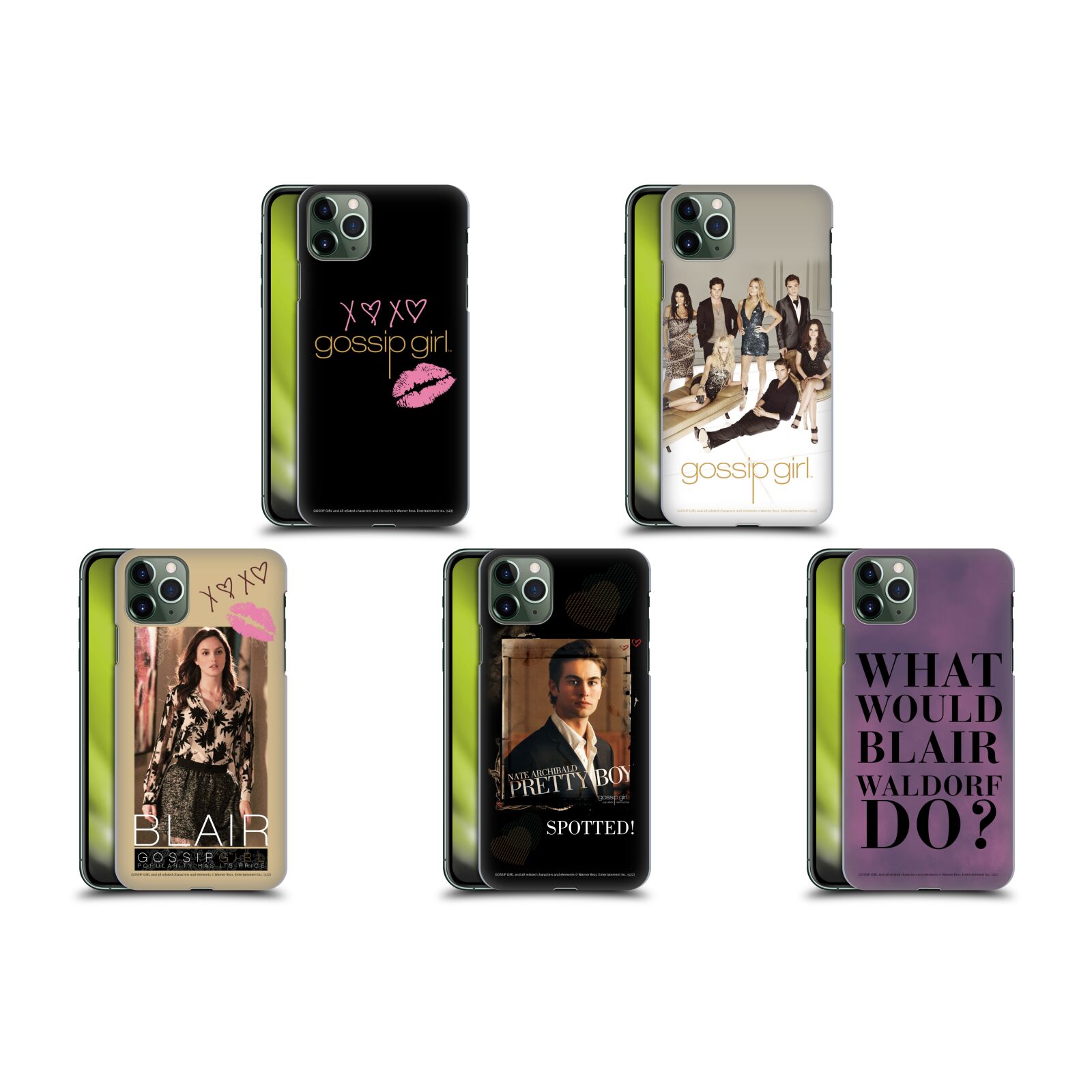 OFFICIAL GOSSIP GIRL GRAPHICS HARD BACK CASE FOR APPLE iPHONE PHONES