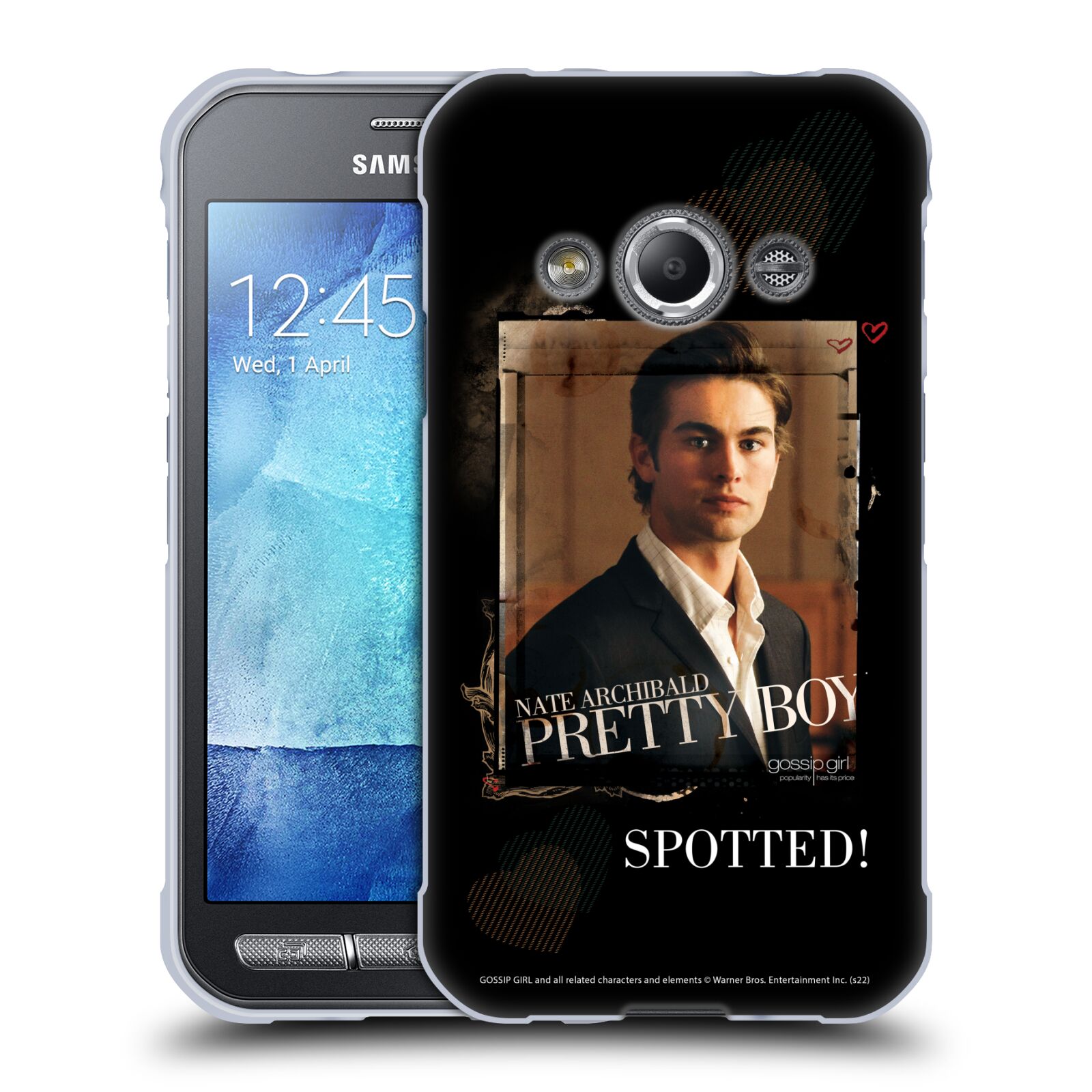 OFFICIAL GOSSIP GIRL GRAPHICS SOFT GEL CASE FOR SAMSUNG PHONES 1