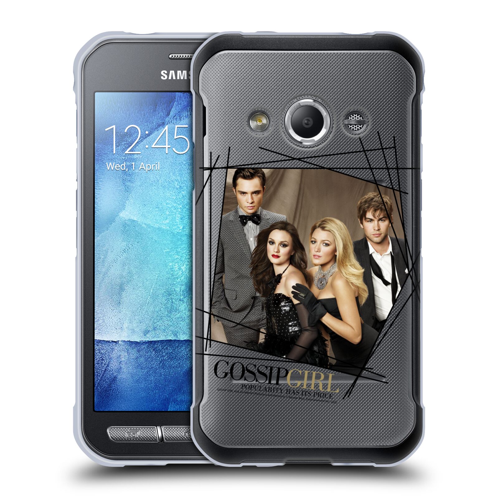 OFFICIAL GOSSIP GIRL GRAPHICS SOFT GEL CASE FOR SAMSUNG PHONES 4