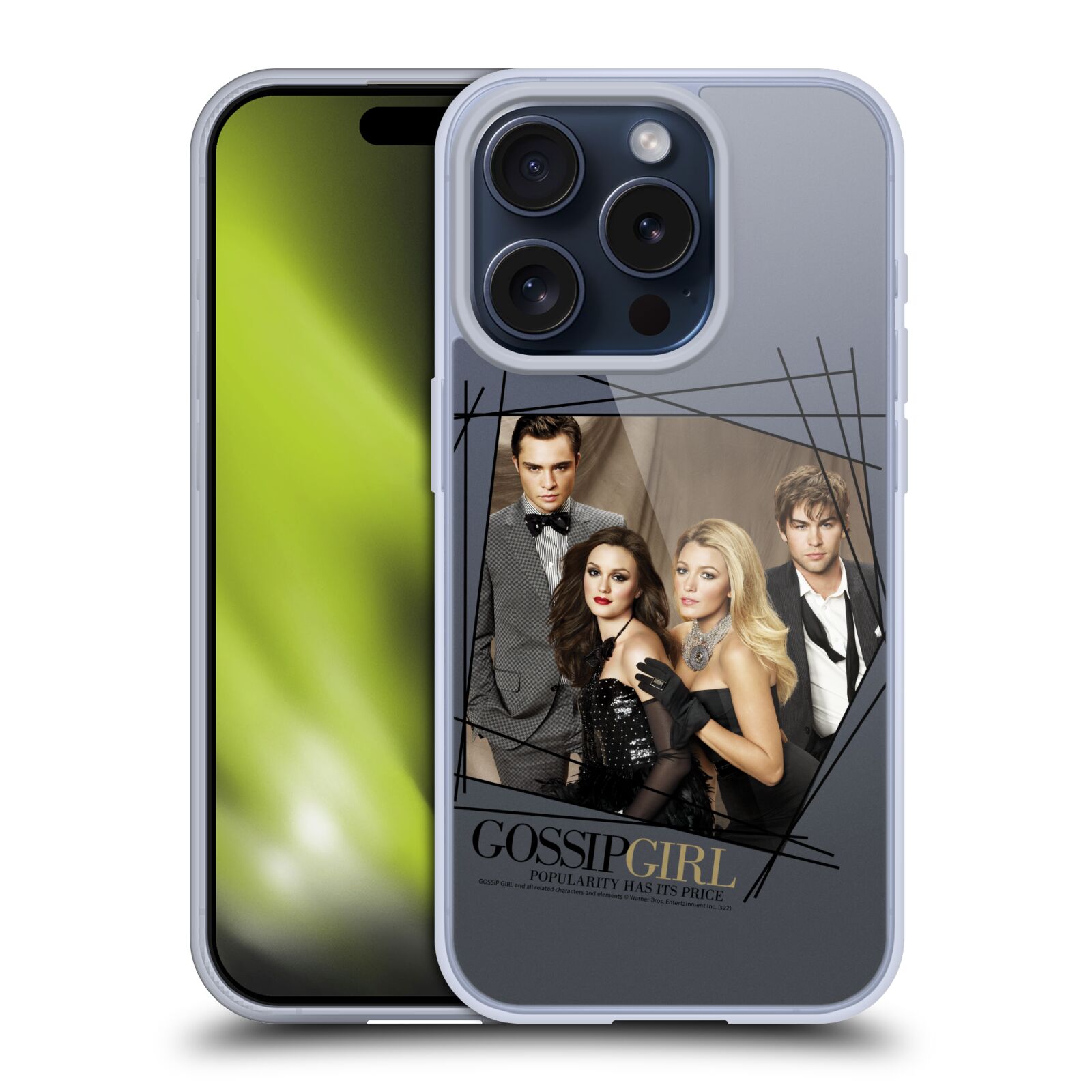 GOSSIP GIRL GRAFICA CUSTODIA COVER MORBIDA IN GEL PER APPLE iPHONE TELEFONI - Foto 7 di 9