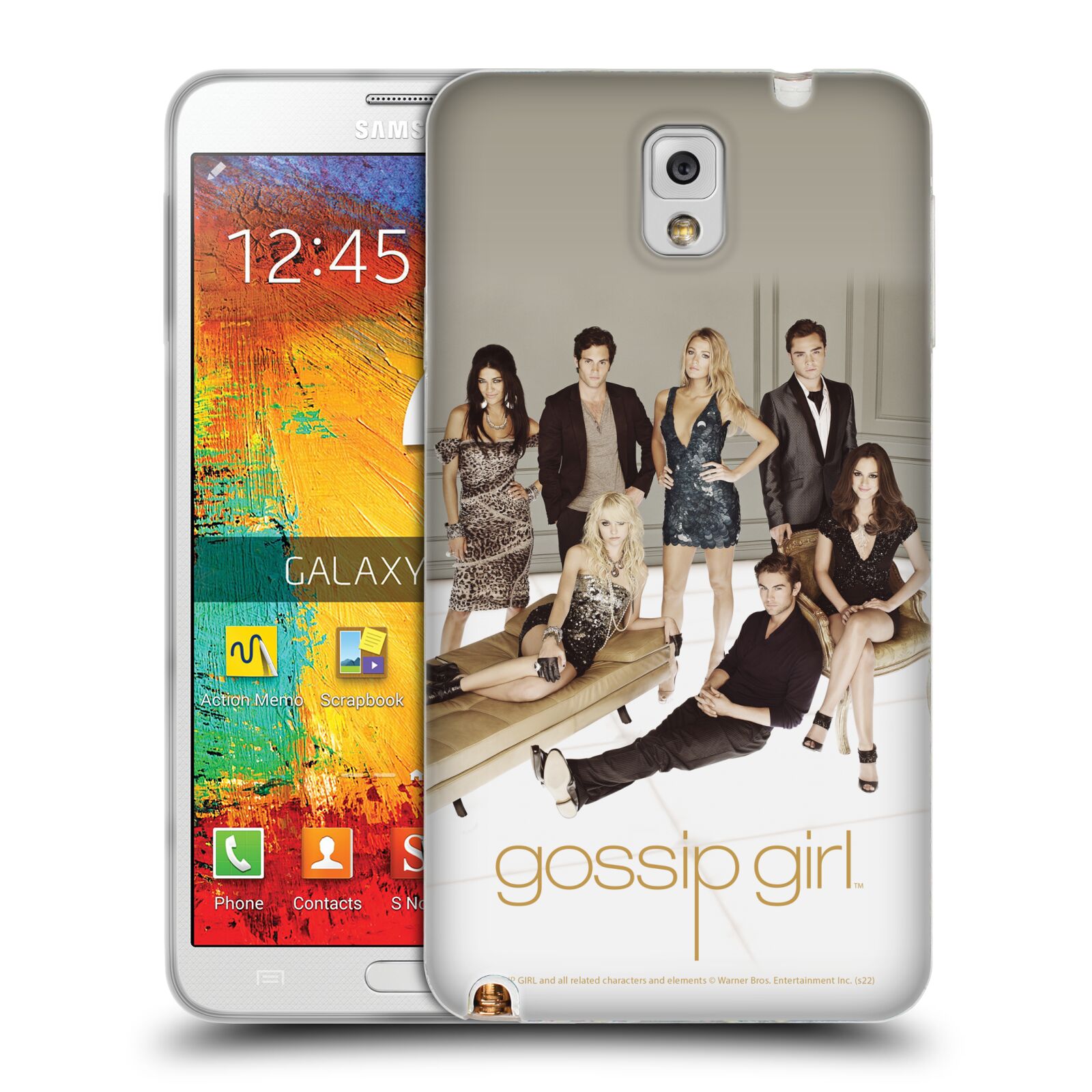 OFFICIAL GOSSIP GIRL GRAPHICS SOFT GEL CASE FOR SAMSUNG PHONES 2