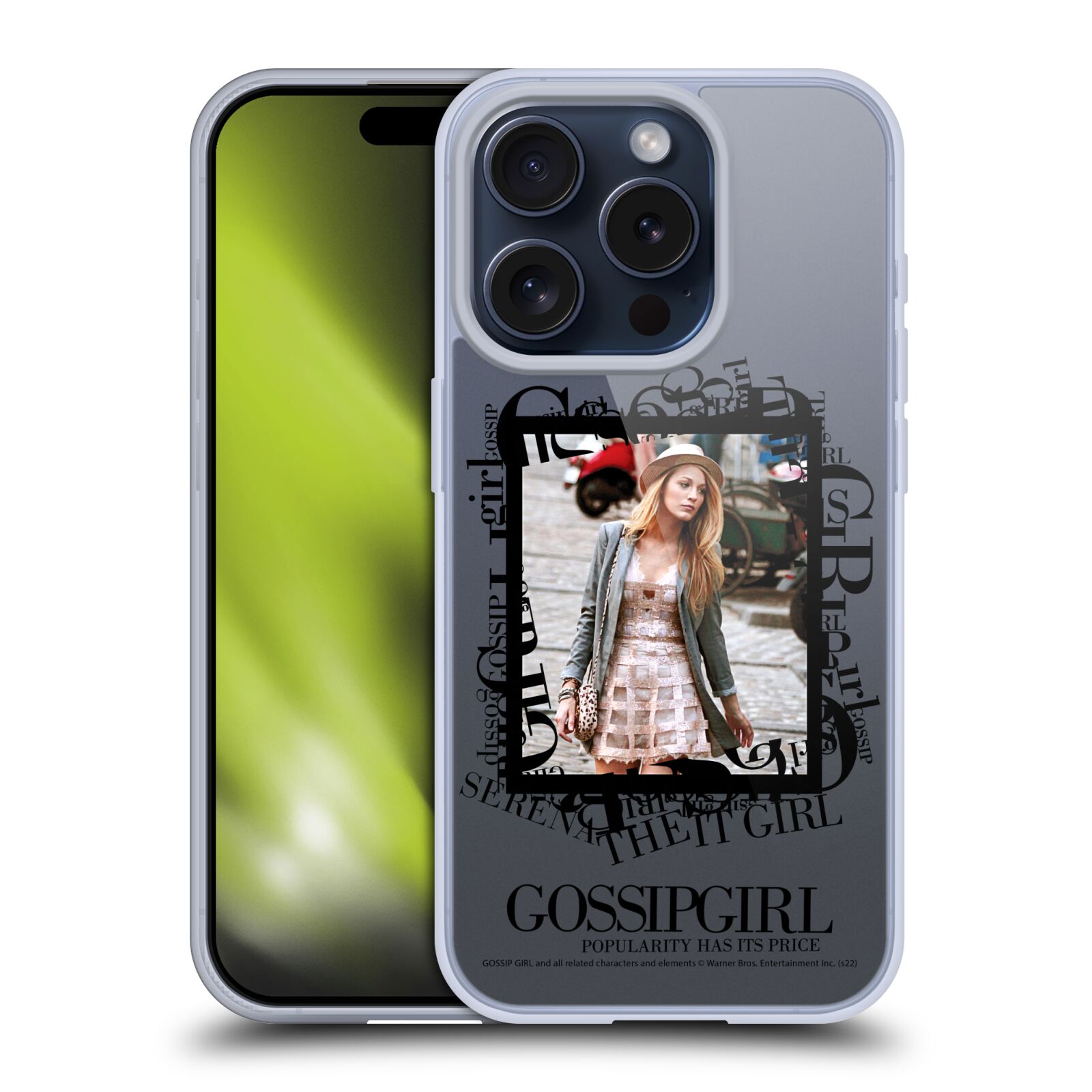 GOSSIP GIRL GRAFICA CUSTODIA COVER MORBIDA IN GEL PER APPLE iPHONE TELEFONI - Foto 8 di 9