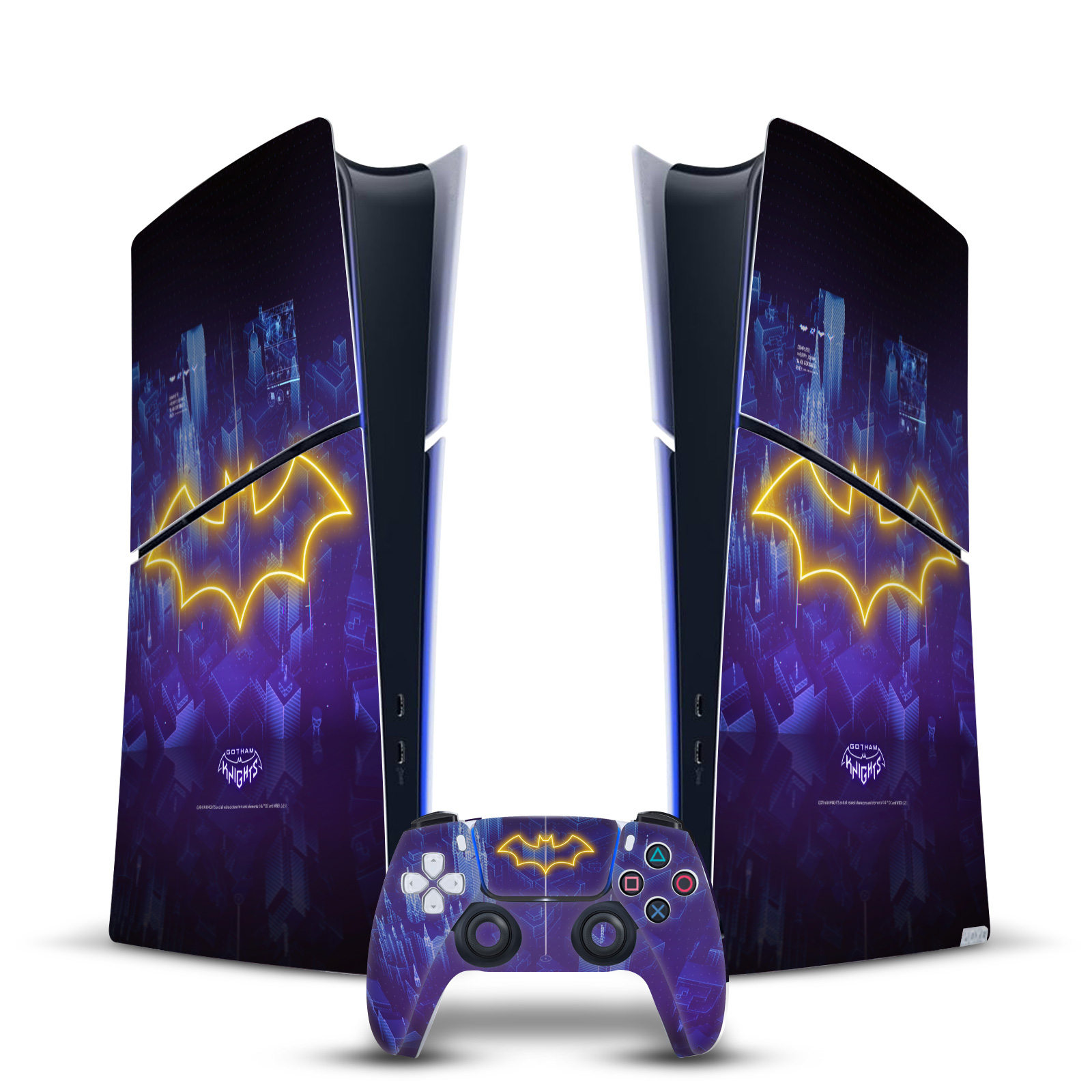 GOTHAM KNIGHTS CHARACTER ART VINYL SKIN FOR PS5 SLIM/PRO DIGITAL EDITION BUNDLE