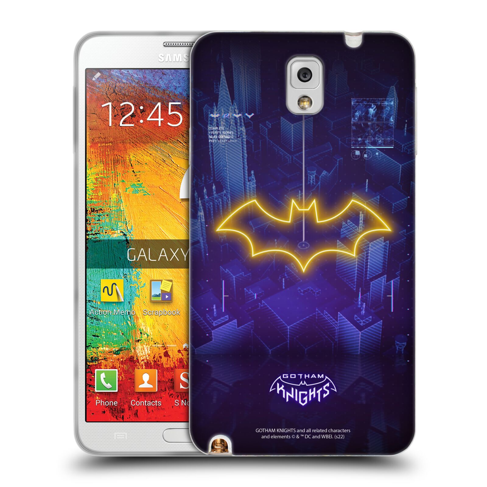 OFFICIAL GOTHAM KNIGHTS CHARACTER ART SOFT GEL CASE FOR SAMSUNG PHONES 2