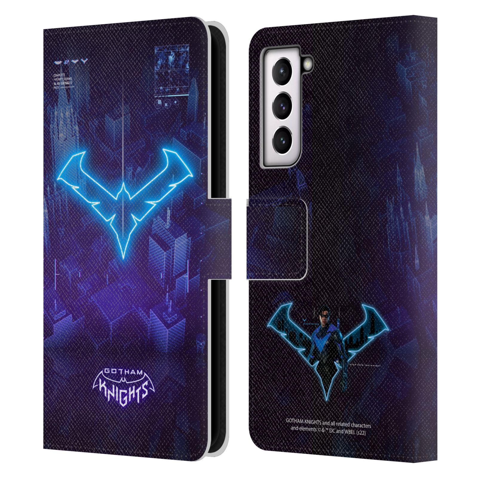 OFFICIAL GOTHAM KNIGHTS CHARACTER ART LEATHER BOOK CASE FOR SAMSUNG PHONES 4 - 第 9/11 張圖片
