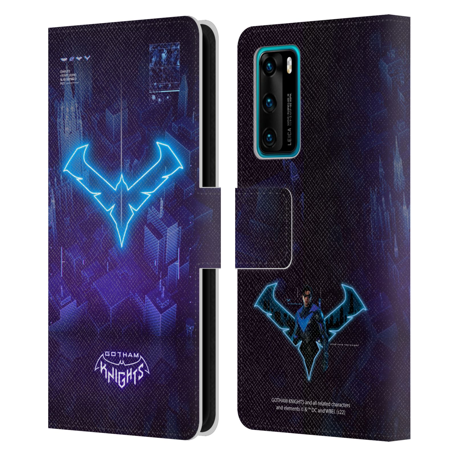 OFFICIAL GOTHAM KNIGHTS CHARACTER ART LEATHER BOOK CASE FOR HUAWEI PHONES 4 - 第 9/11 張圖片