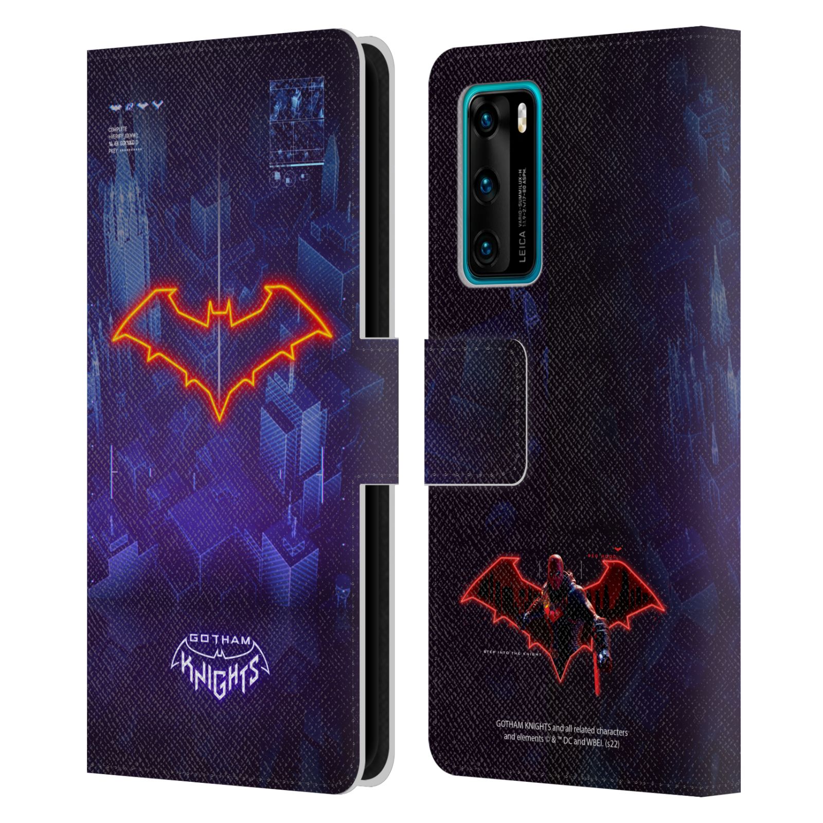 OFFICIAL GOTHAM KNIGHTS CHARACTER ART LEATHER BOOK CASE FOR HUAWEI PHONES 4 - 第 10/11 張圖片