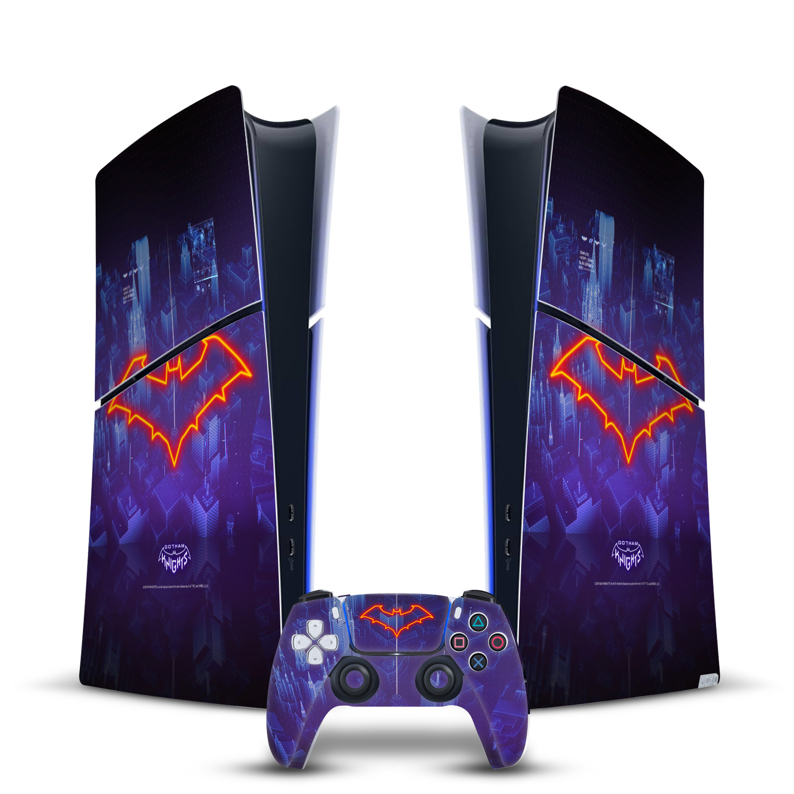 GOTHAM KNIGHTS CHARACTER ART VINYL SKIN FOR PS5 SLIM/PRO DIGITAL EDITION BUNDLE