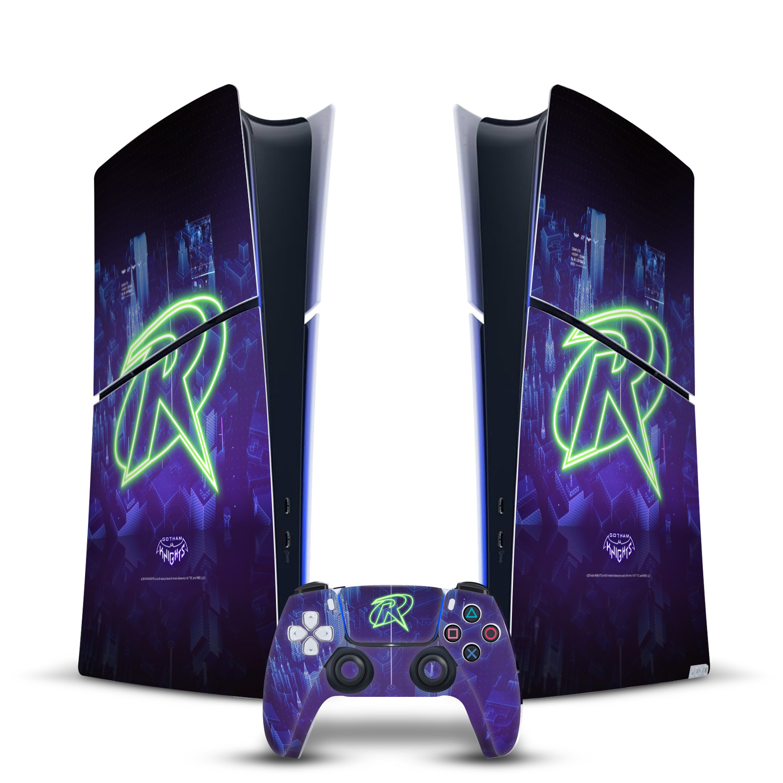 GOTHAM KNIGHTS CHARACTER ART VINYL SKIN FOR PS5 SLIM/PRO DIGITAL EDITION BUNDLE