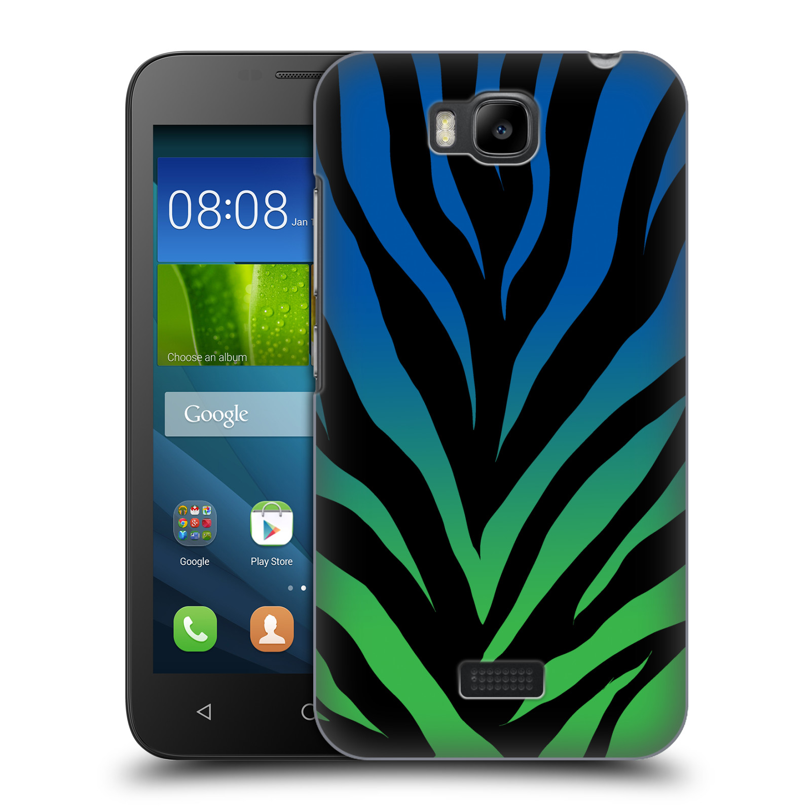 FUNDA TRASERA RÍGIDA OFICIAL CON IMPRESIONES DE ANIMALES PARA TELÉFONOS HUAWEI 2 - Imagen 9 de 13
