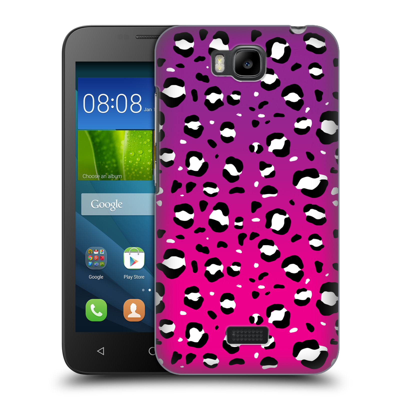 FUNDA TRASERA RÍGIDA OFICIAL CON IMPRESIONES DE ANIMALES PARA TELÉFONOS HUAWEI 2 - Imagen 10 de 13