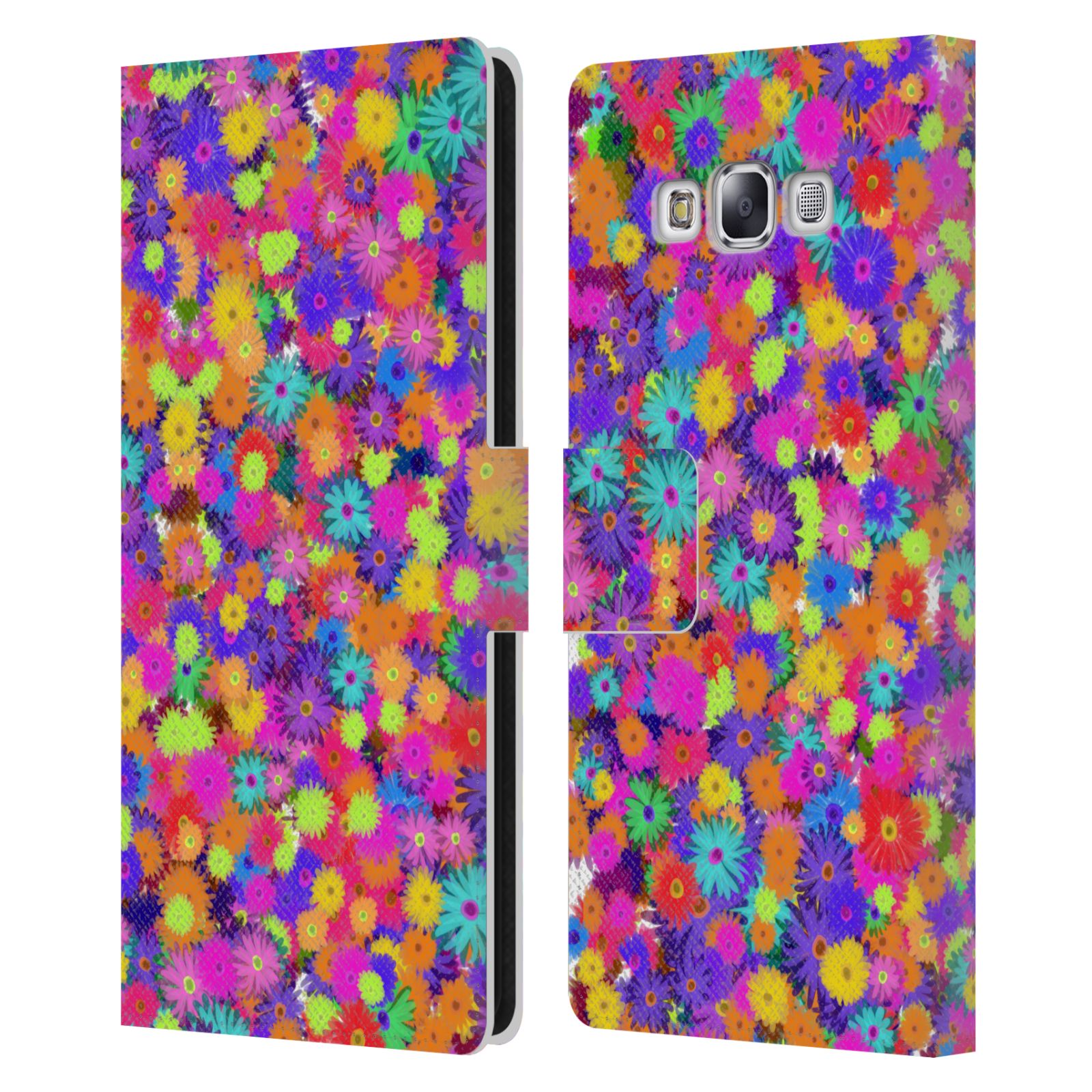 GRACE ILLUSTRATION LOVELY FLORAL LEATHER BOOK WALLET CASE FOR SAMSUNG PHONES 3 - Picture 8 of 12