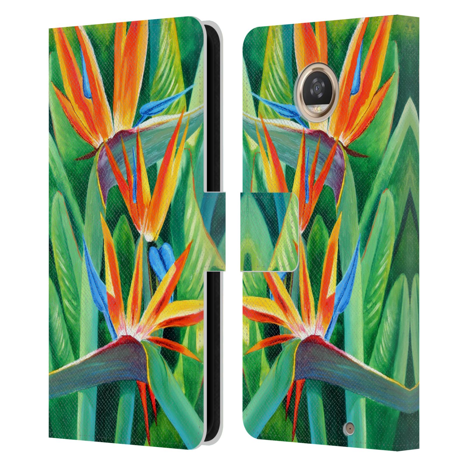 OFFICIAL GRAEME STEVENSON ASSORTED DESIGNS LEATHER BOOK CASE FOR MOTOROLA PHONES - Picture 10 of 22