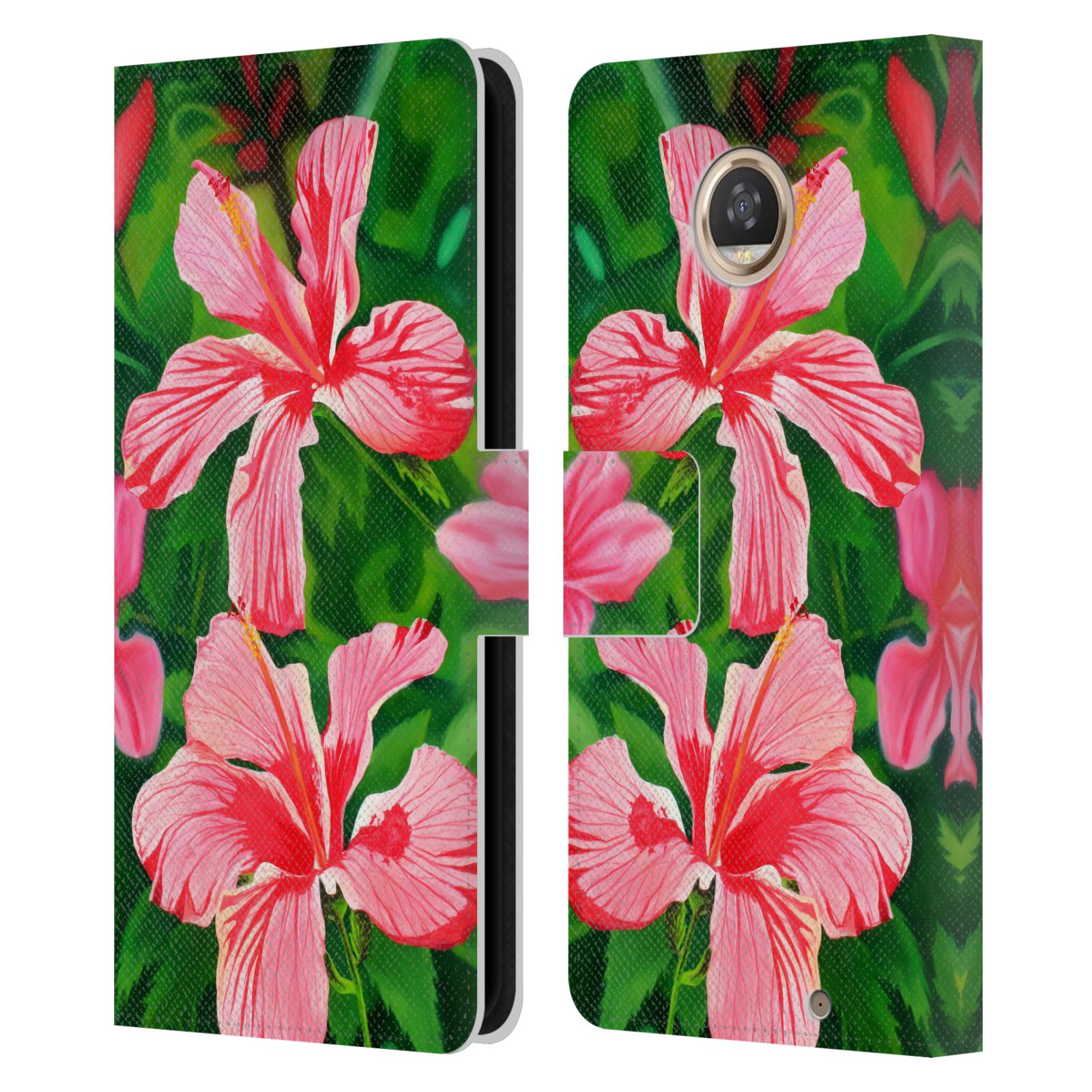 OFFICIAL GRAEME STEVENSON ASSORTED DESIGNS LEATHER BOOK CASE FOR MOTOROLA PHONES - Picture 14 of 22