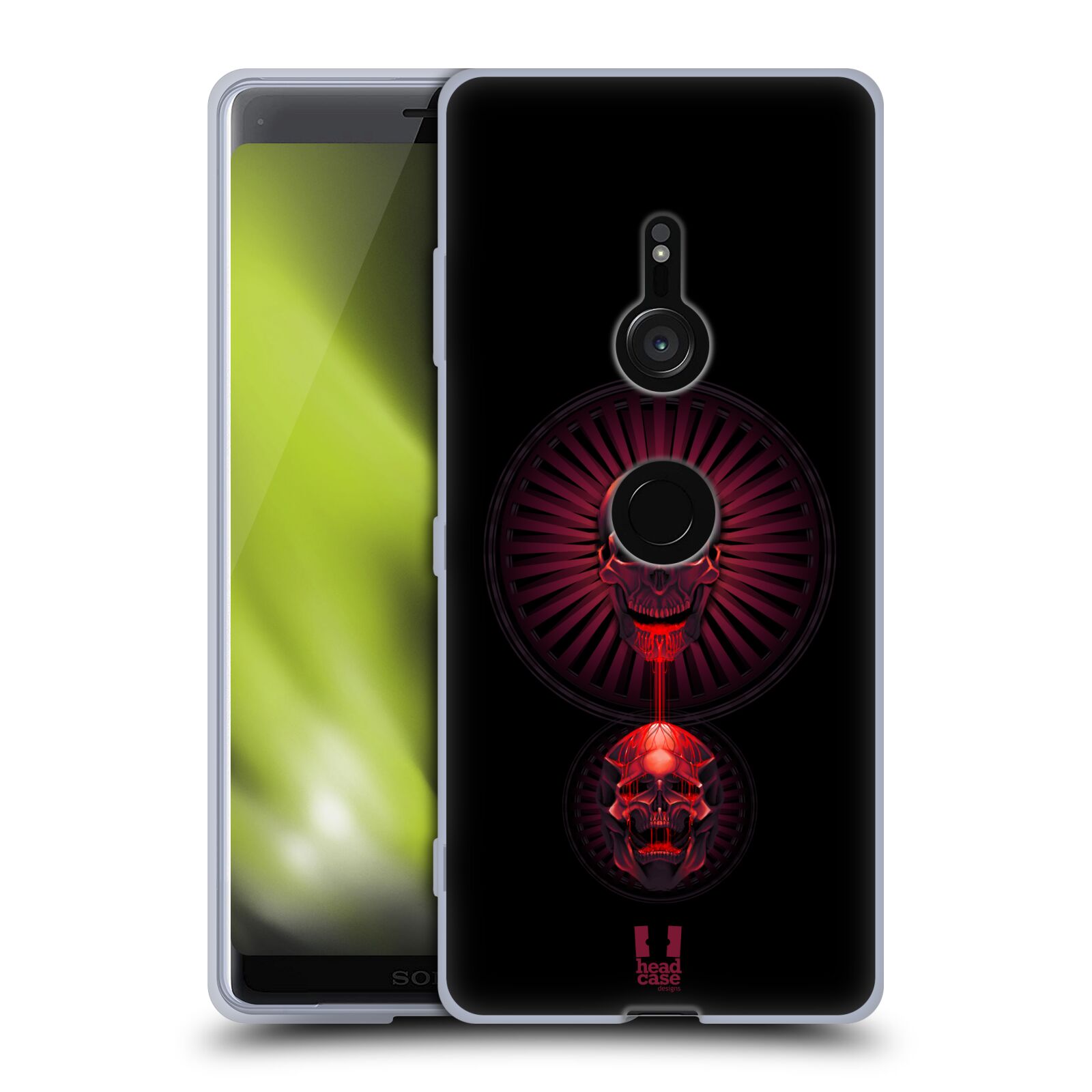 HEAD CASE DESIGNS GRIM SOFT GEL CASE FOR SONY PHONES 1 - Picture 10 of 10