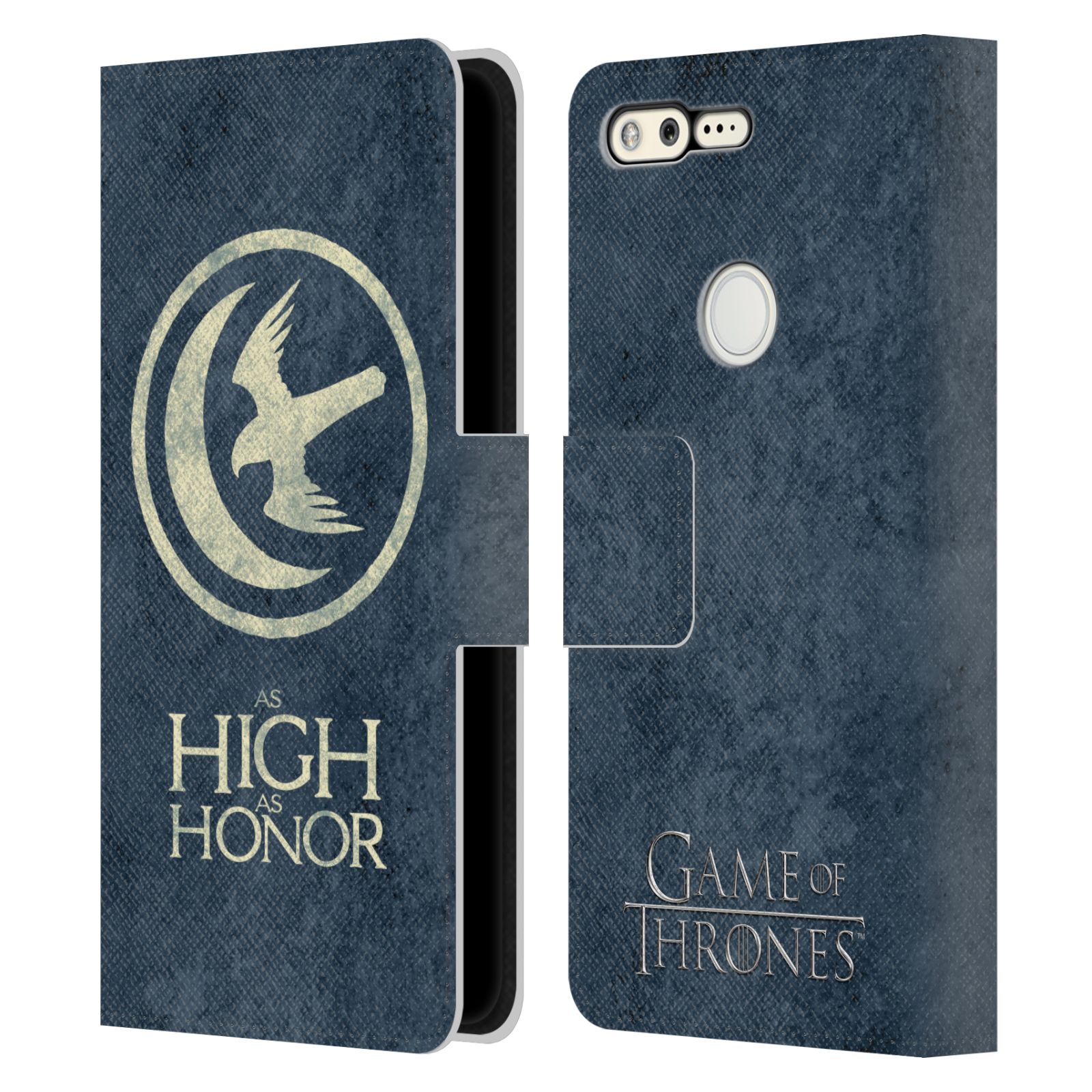 OFFICIAL HBO GAME OF THRONES DARK SIGILS LEATHER BOOK CASE FOR GOOGLE PHONES - Picture 7 of 16