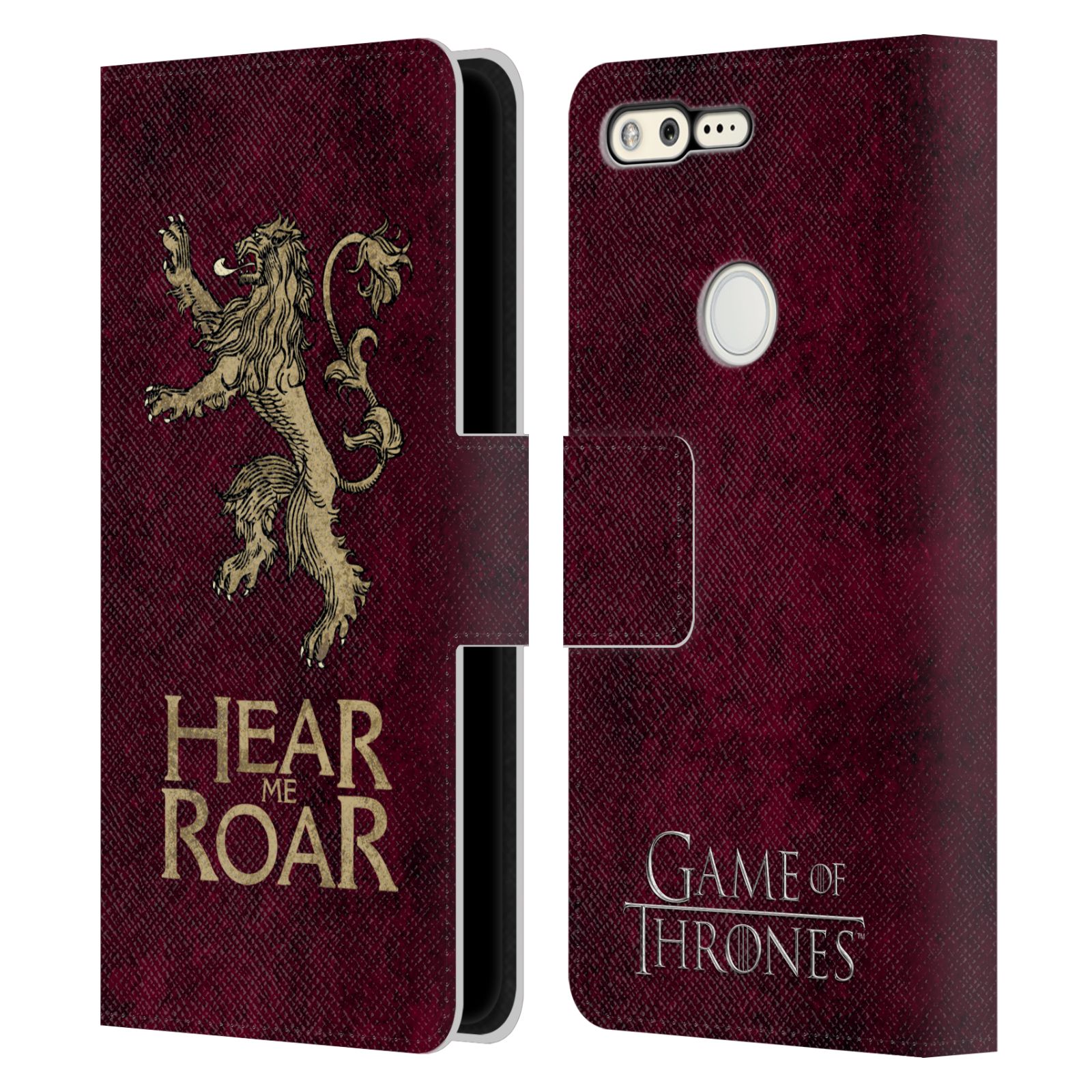 OFFICIAL HBO GAME OF THRONES DARK SIGILS LEATHER BOOK CASE FOR GOOGLE PHONES - Picture 11 of 16