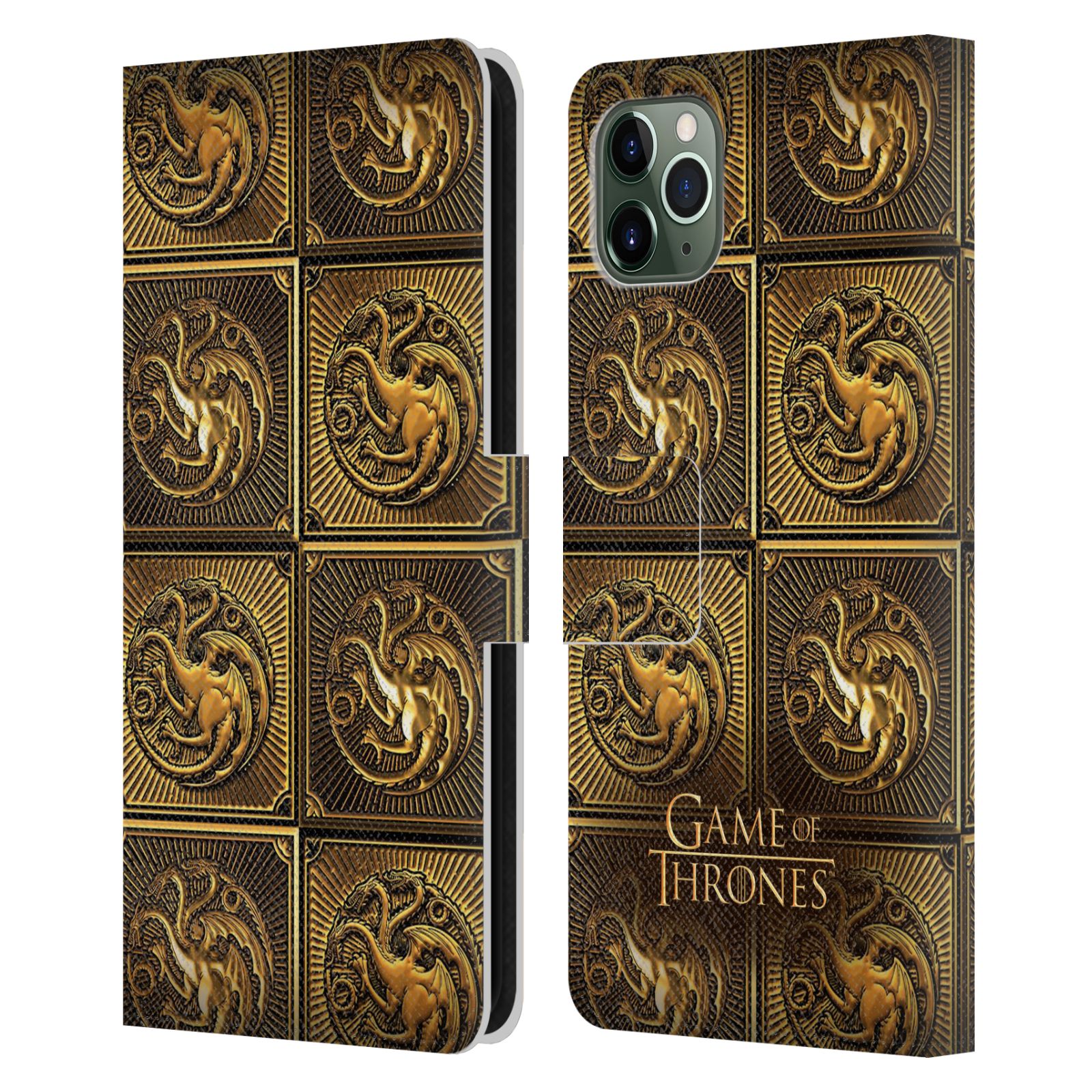 OFFICIAL HBO GAME OF THRONES METALLIC SIGILS GEL CASE FOR APPLE iPHONE  PHONES