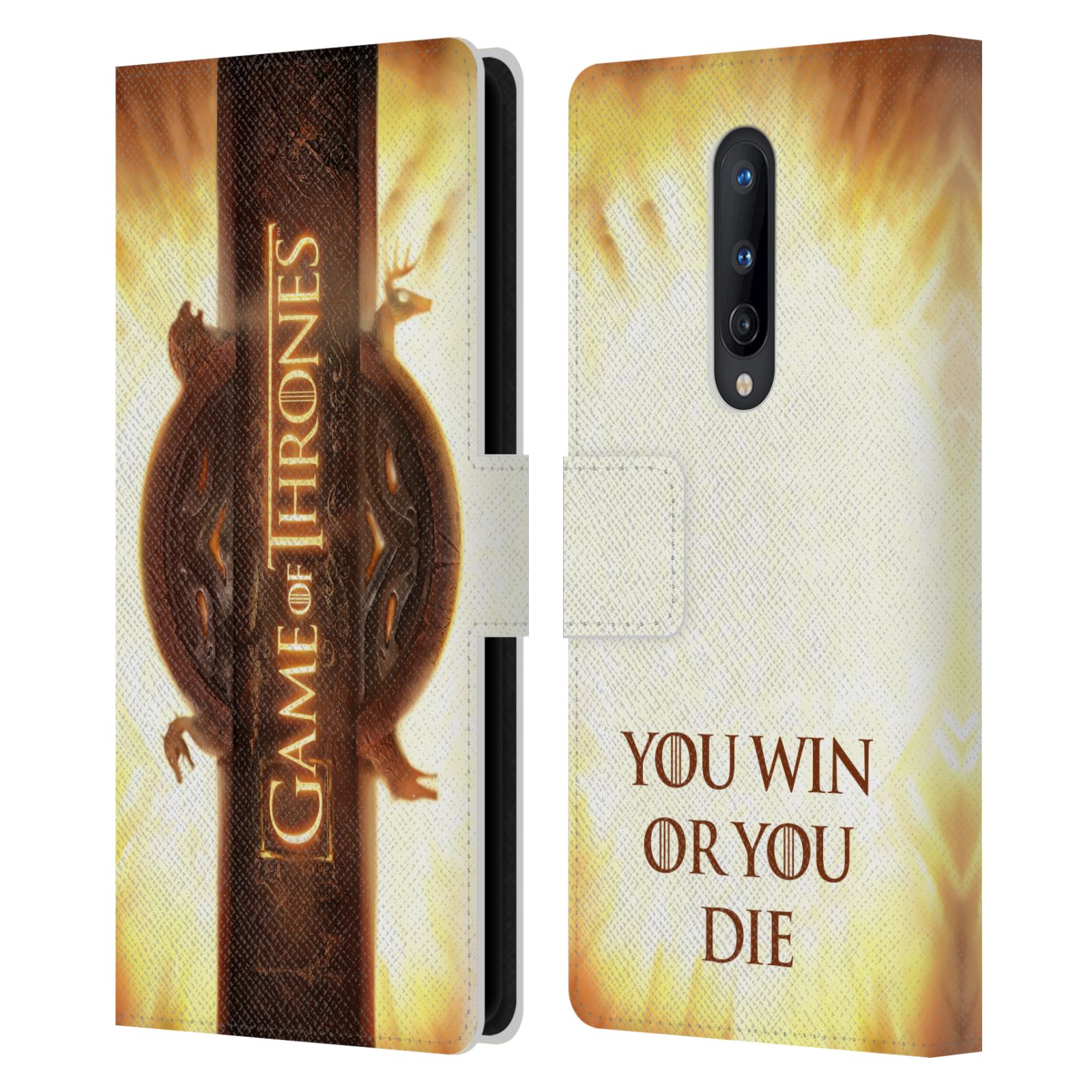 OFFICIAL HBO GAME OF THRONES KEY ART LEATHER BOOK WALLET CASE FOR ONEPLUS PHONES - Picture 12 of 14