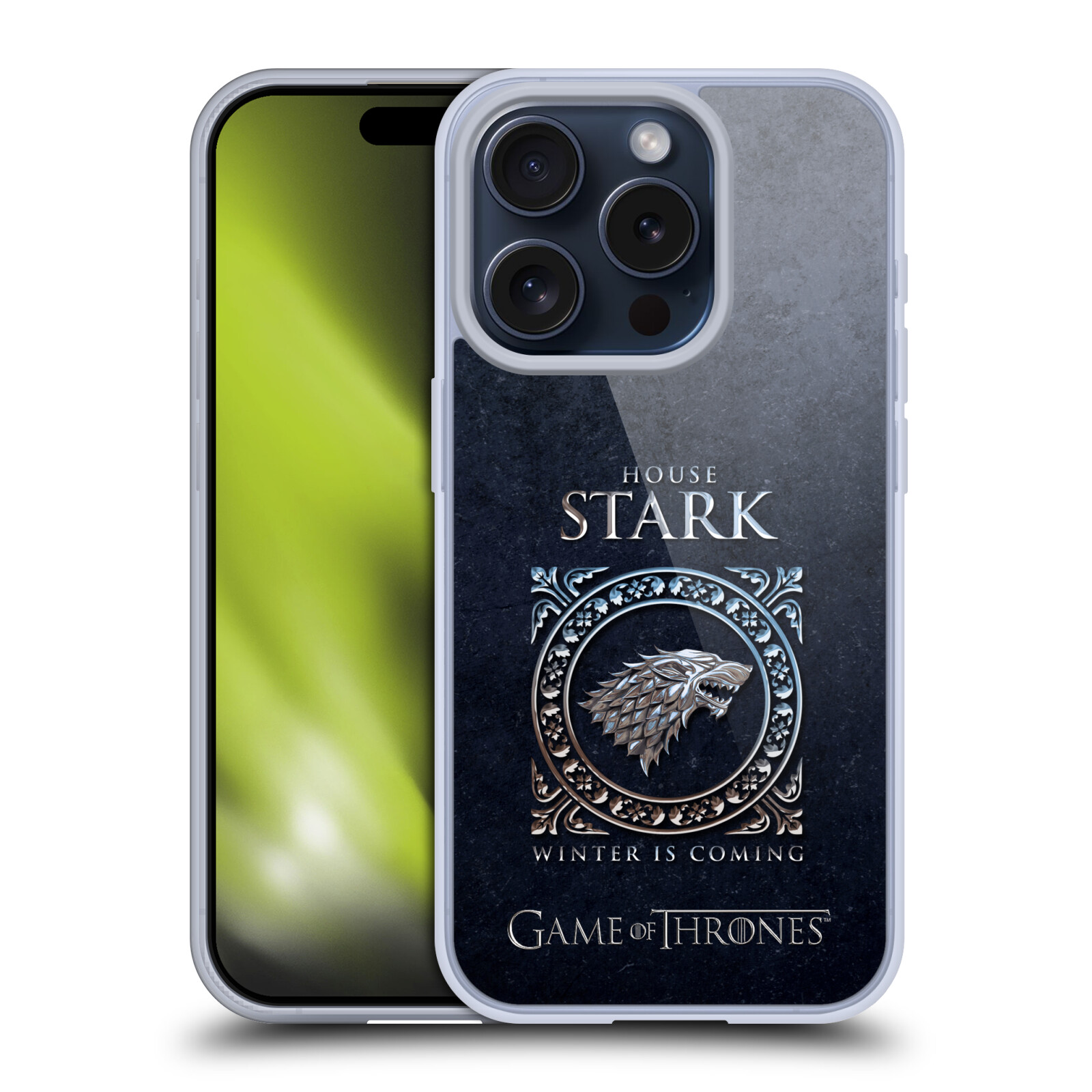 OFFICIAL HBO GAME OF THRONES METALLIC SIGILS GEL CASE FOR APPLE iPHONE PHONES - Picture 9 of 10