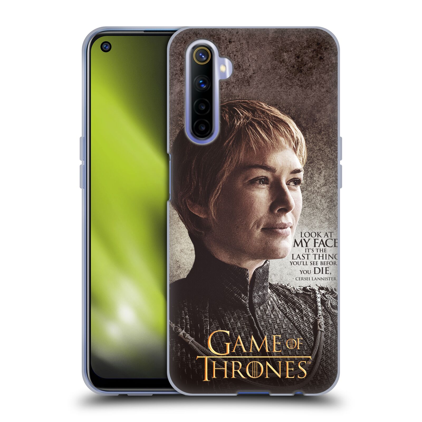OFFICIAL HBO GAME OF THRONES CHARACTER QUOTES SOFT GEL CASE FOR REALME PHONES - Picture 10 of 18