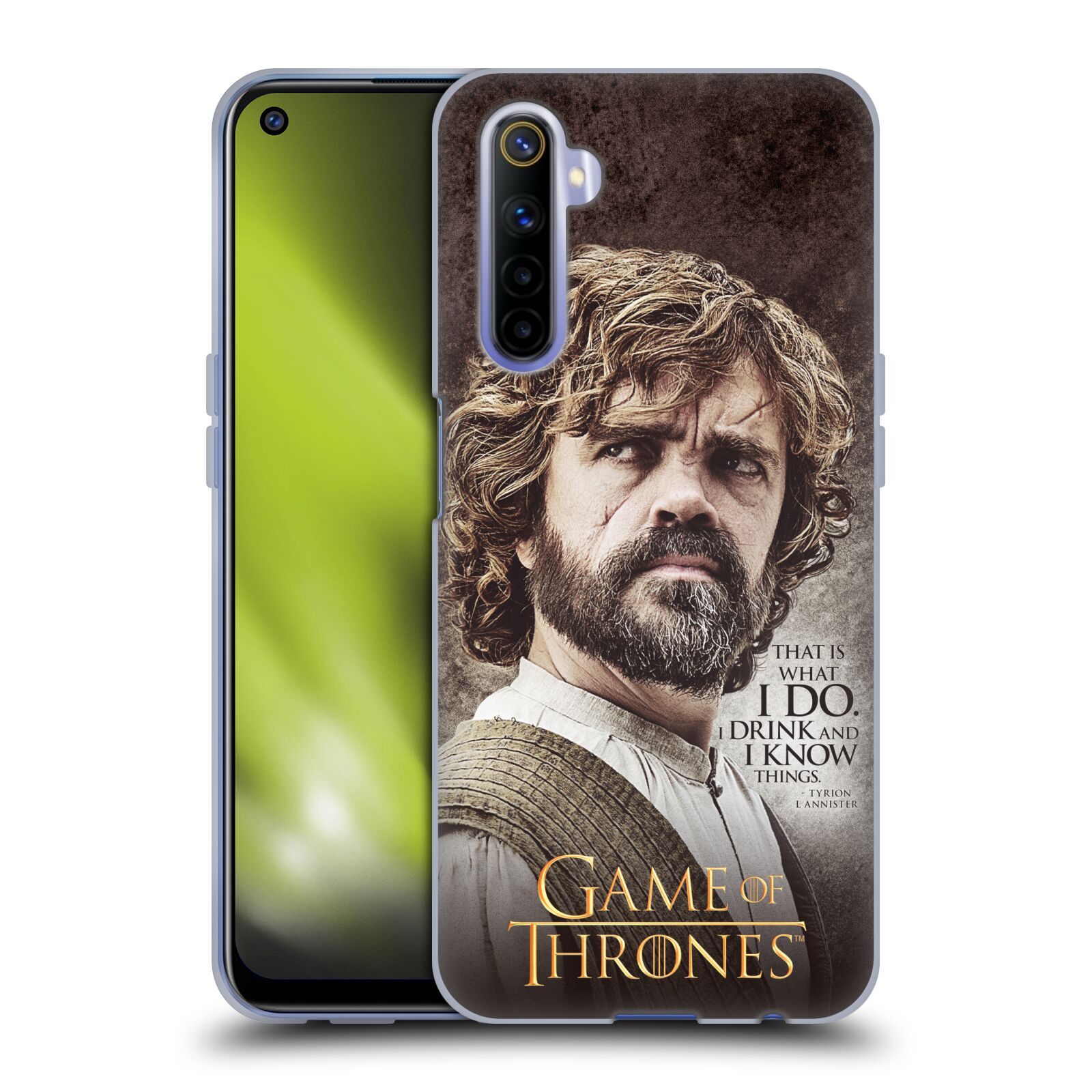 OFFICIAL HBO GAME OF THRONES CHARACTER QUOTES SOFT GEL CASE FOR REALME PHONES - Picture 18 of 18