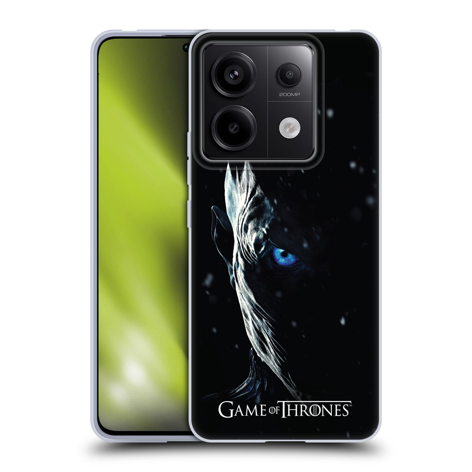 Silikonové pouzdro - Xiaomi Redmi Note 13 Pro 5G / Poco X6 5G - Head Case - Hra o trůny - Night King (Silikonový kryt, obal, pouzdro na mobilní telefon Xiaomi Redmi Note 13 Pro 5G / Poco X6 5G s motivem Hra o trůny - Night King)