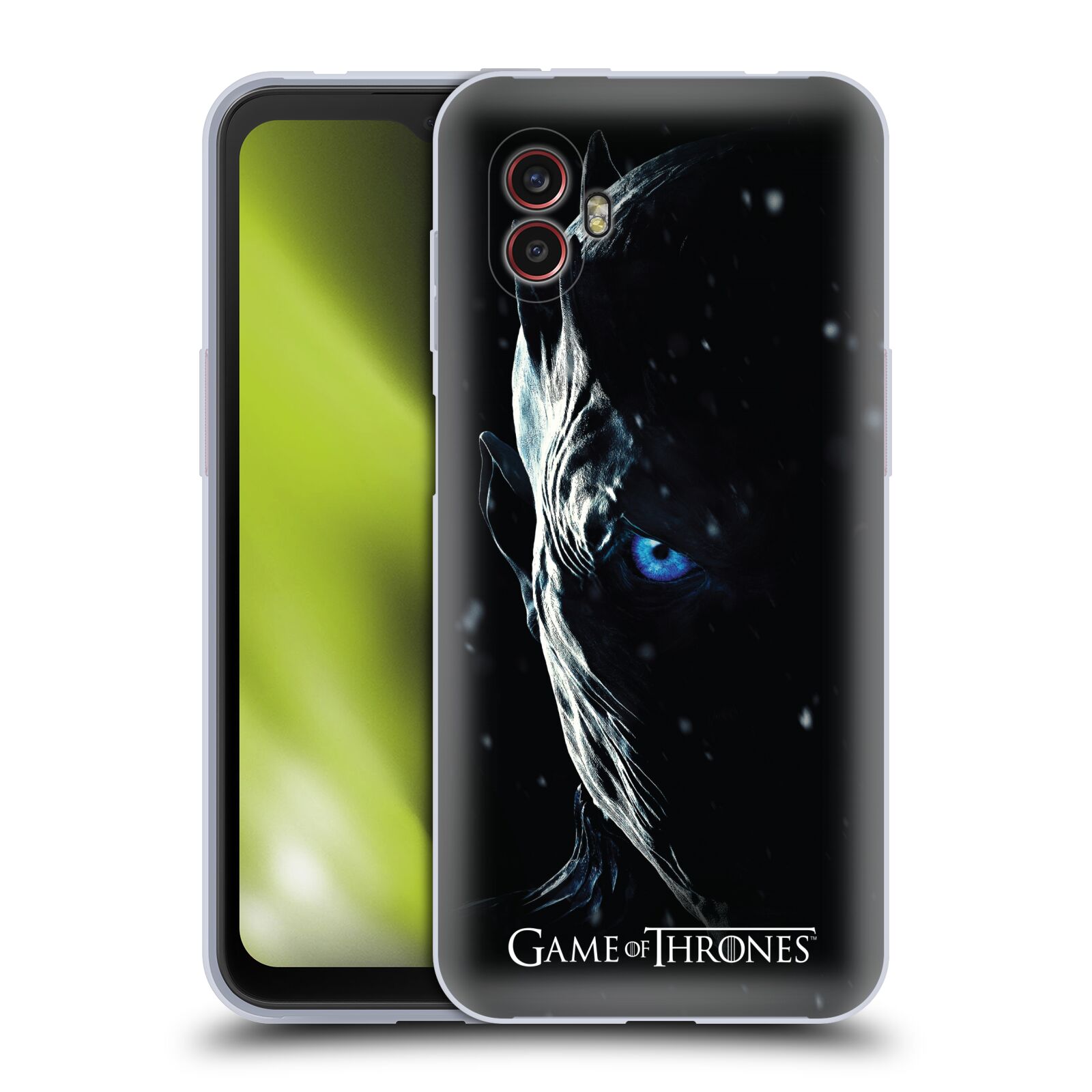 Silikonové pouzdro - Samsung Galaxy Xcover 6 Pro - Head Case - Hra o trůny - Night King (Silikonový kryt, obal, pouzdro na mobilní telefon Samsung Galaxy Xcover 6 Pro s motivem Hra o trůny - Night King)