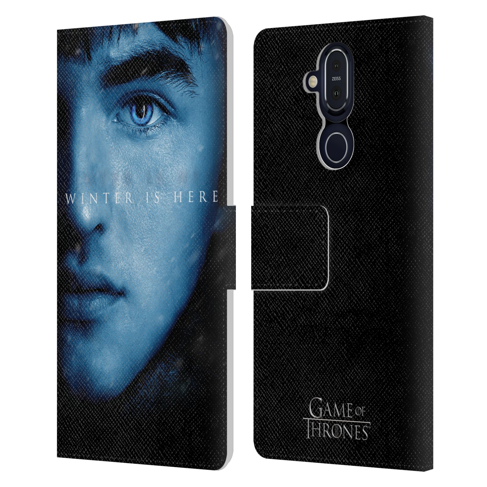 OFFICIAL HBO GAME OF THRONES WINTER IS HERE LEATHER BOOK CASE FOR NOKIA PHONES - Picture 8 of 18