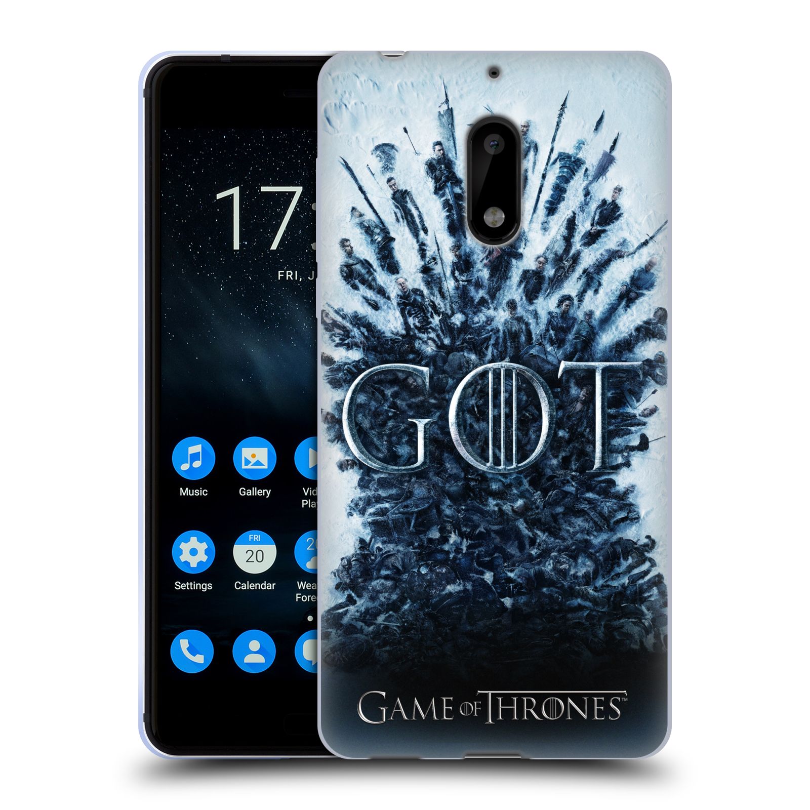 OFFICIAL HBO GAME OF THRONES SEASON 8 KEY ART SOFT GEL CASE FOR NOKIA PHONES 1