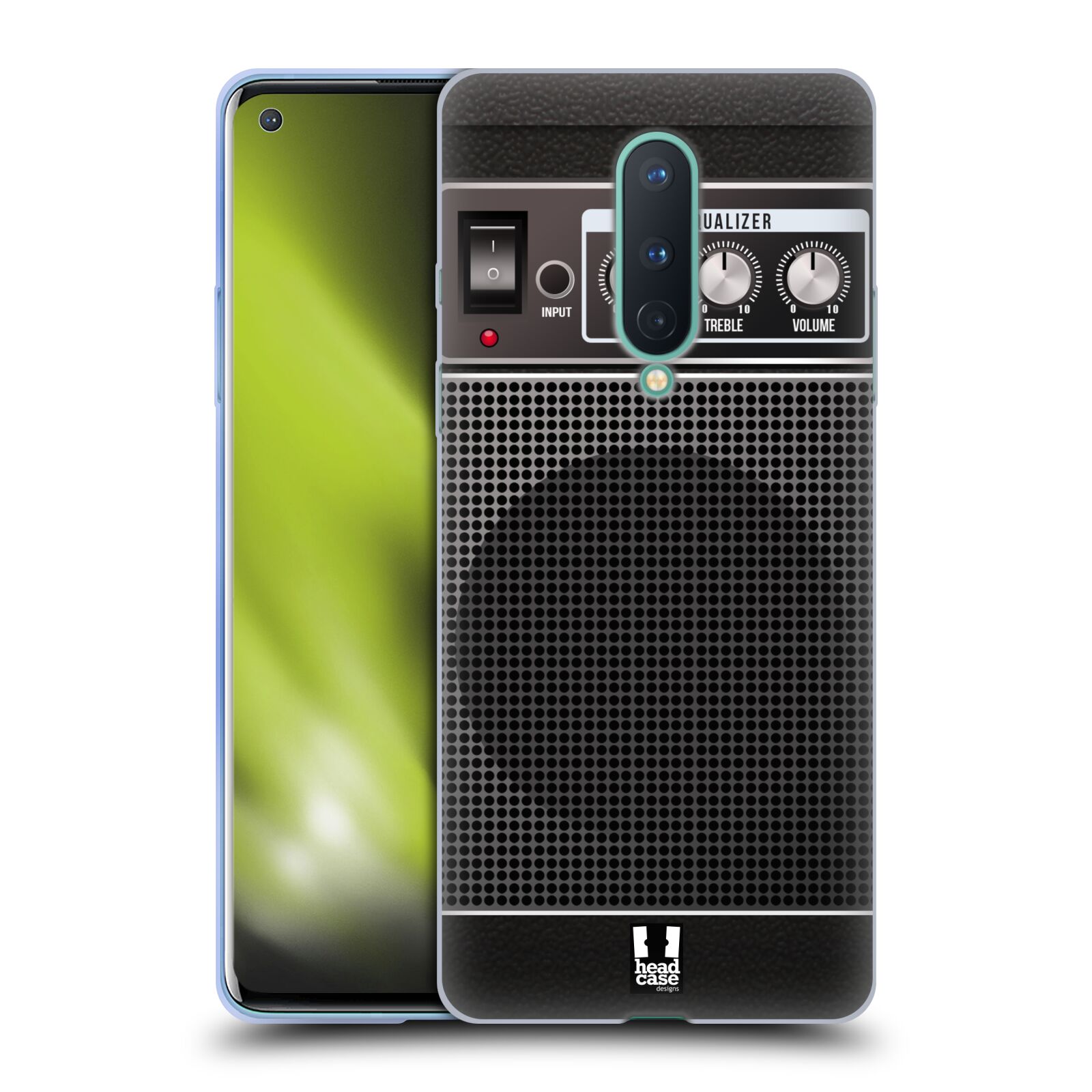 FUNDA HEAD CASE DESIGNS CON AMPLIFICADOR DE GUITARRA DE GEL SUAVE PARA TELÉFONOS GOOGLE ONEPLUS - Imagen 8 de 10
