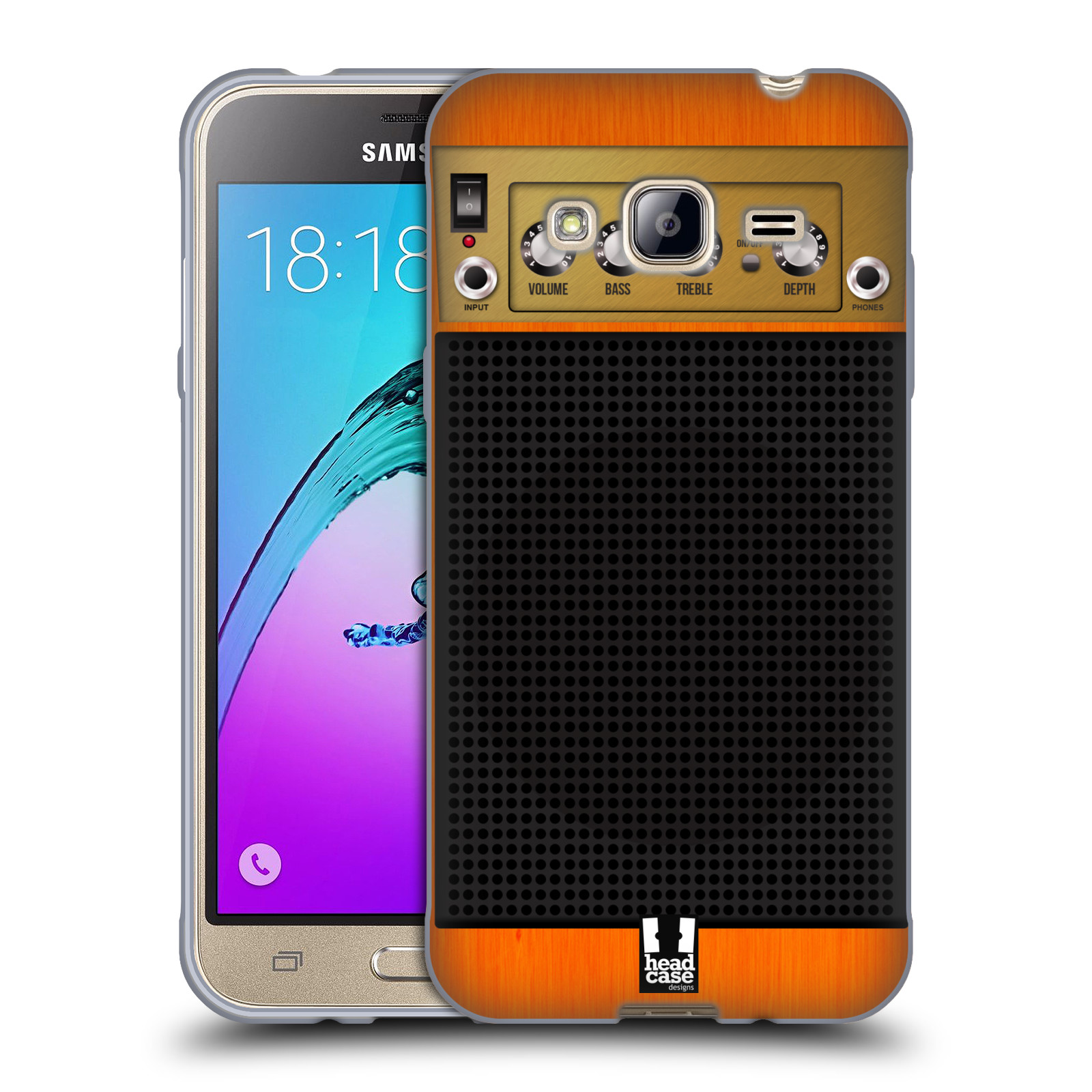 FUNDA HEAD CASE DESIGNS CON AMPLIFICADOR DE GUITARRA DE GEL SUAVE PARA TELÉFONOS SAMSUNG 3 - Imagen 10 de 10