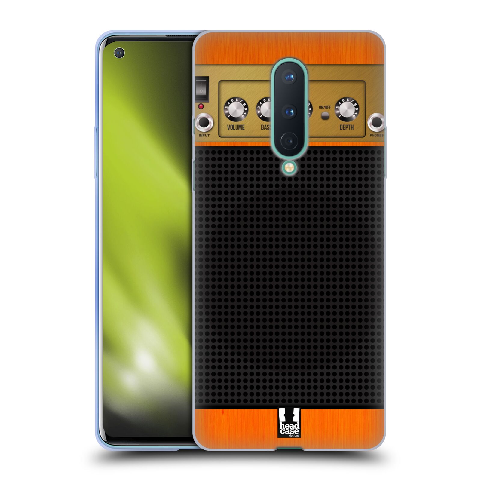 FUNDA HEAD CASE DESIGNS CON AMPLIFICADOR DE GUITARRA DE GEL SUAVE PARA TELÉFONOS GOOGLE ONEPLUS - Imagen 10 de 10