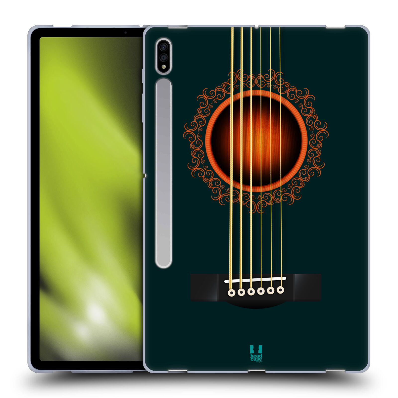HEAD CASE DESIGNS AKUSTISCHE GITARRE WEICHE GEL-HÜLLE FÜR SAMSUNG TABLETS 1 - Bild 9 von 12