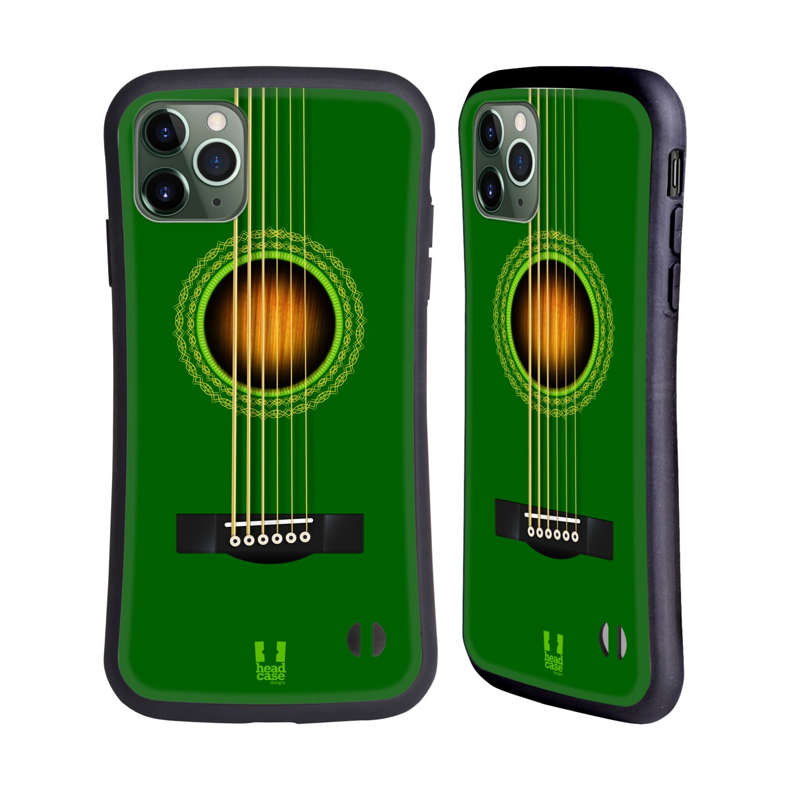 FUNDA HÍBRIDA DE GUITARRA ACÚSTICA HEAD CASE DESIGNS PARA TELÉFONOS APPLE iPHONES - Imagen 10 de 12