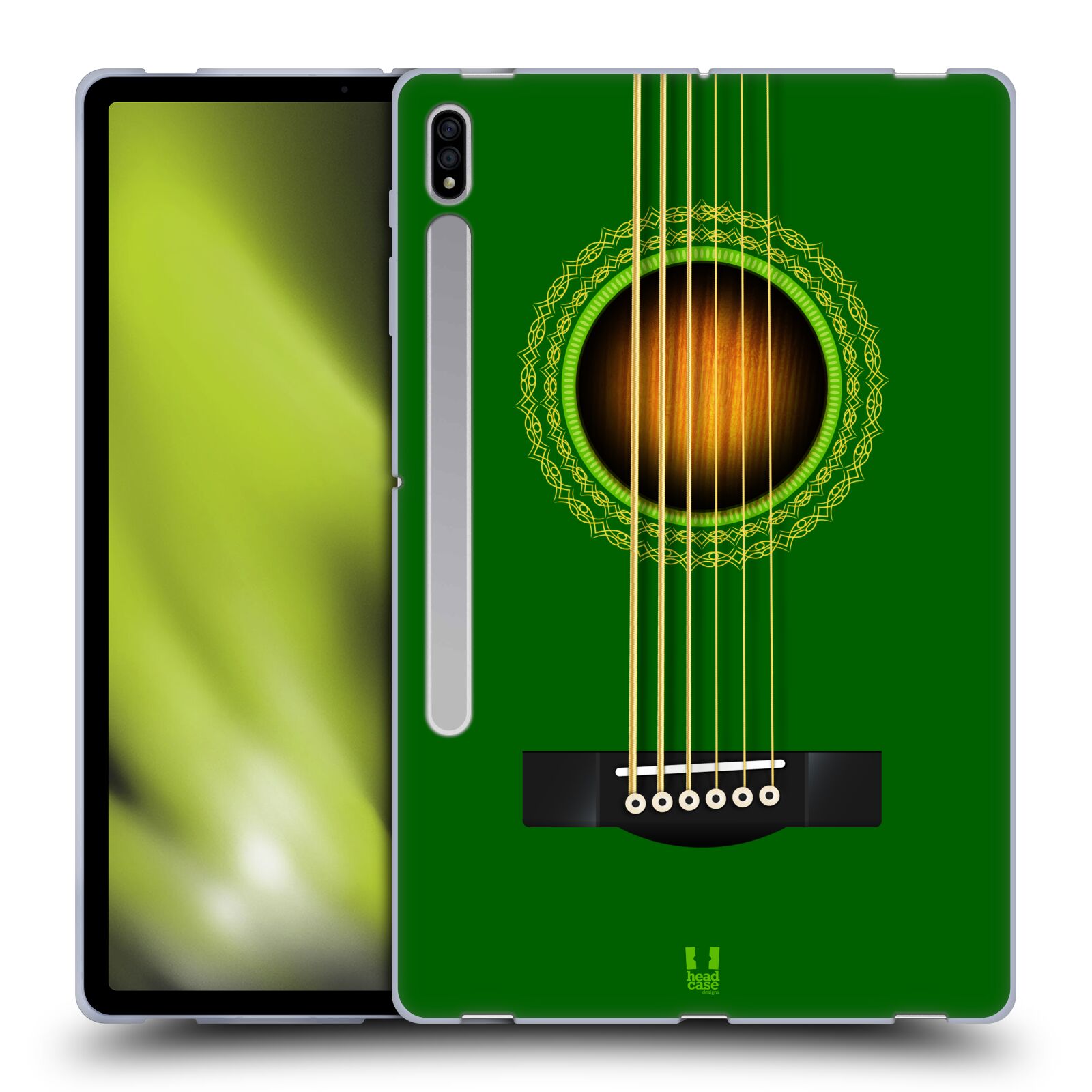 HEAD CASE DESIGNS AKUSTISCHE GITARRE WEICHE GEL-HÜLLE FÜR SAMSUNG TABLETS 1 - Bild 10 von 12