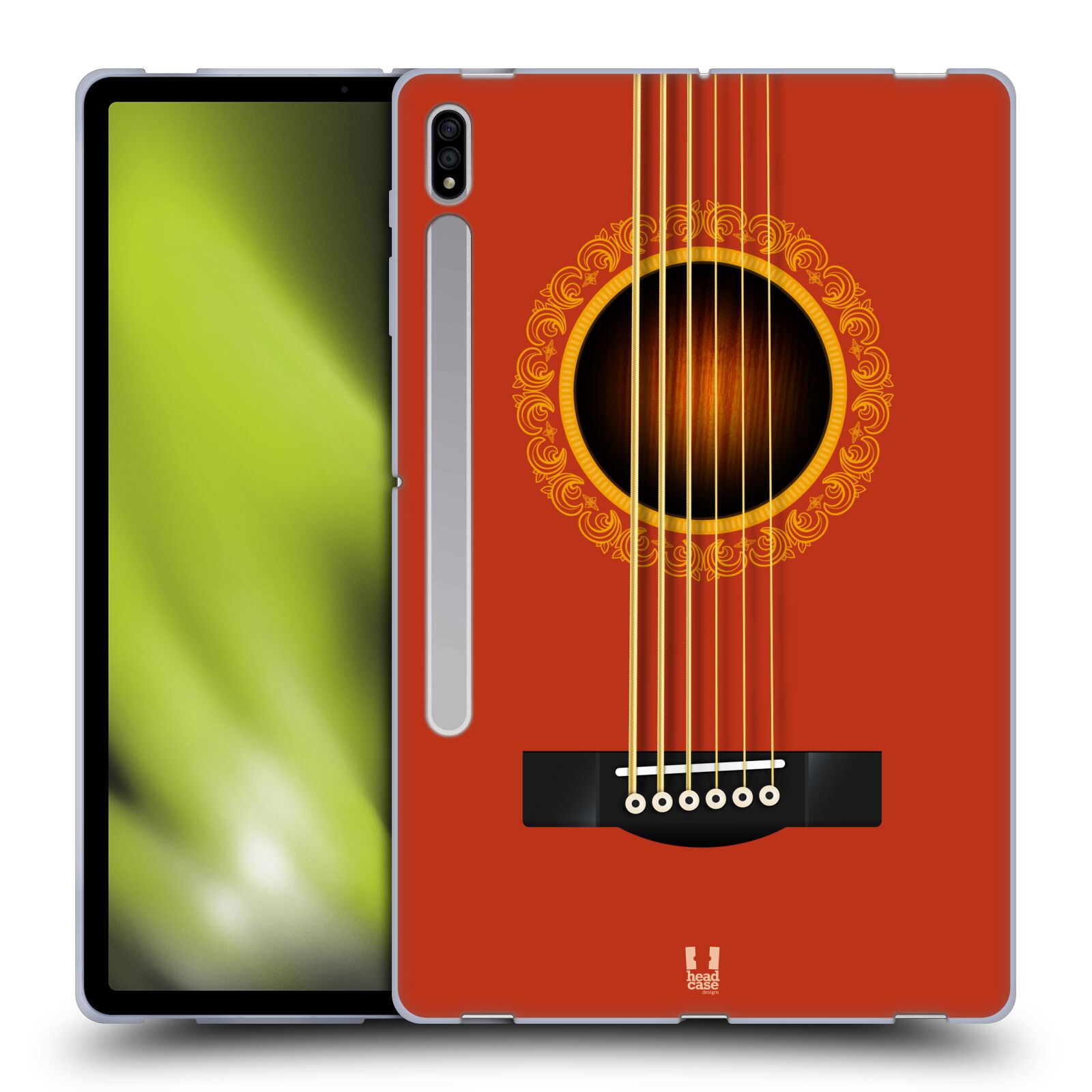 HEAD CASE DESIGNS AKUSTISCHE GITARRE WEICHE GEL-HÜLLE FÜR SAMSUNG TABLETS 1 - Bild 11 von 12