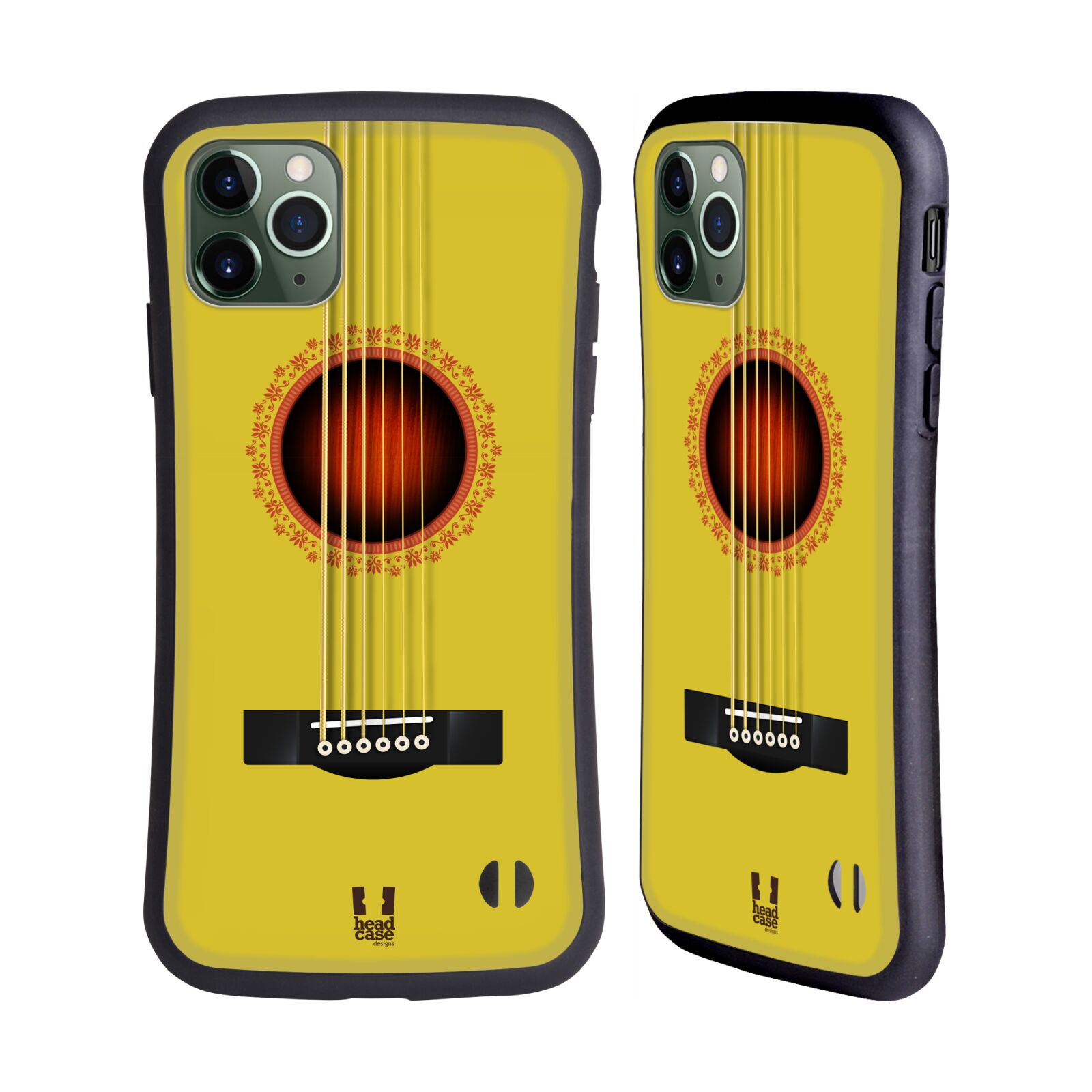FUNDA HÍBRIDA DE GUITARRA ACÚSTICA HEAD CASE DESIGNS PARA TELÉFONOS APPLE iPHONES - Imagen 12 de 12