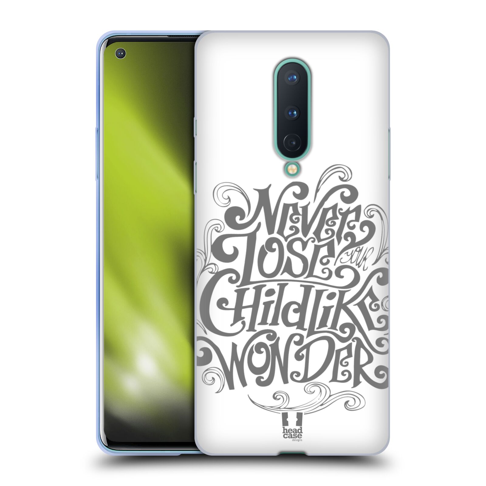 FUNDA HEAD CASE DESIGNS CON DIBUJO A MANO TIPOGRÁFICO SUAVE PARA TELÉFONOS GOOGLE ONEPLUS - Imagen 9 de 16